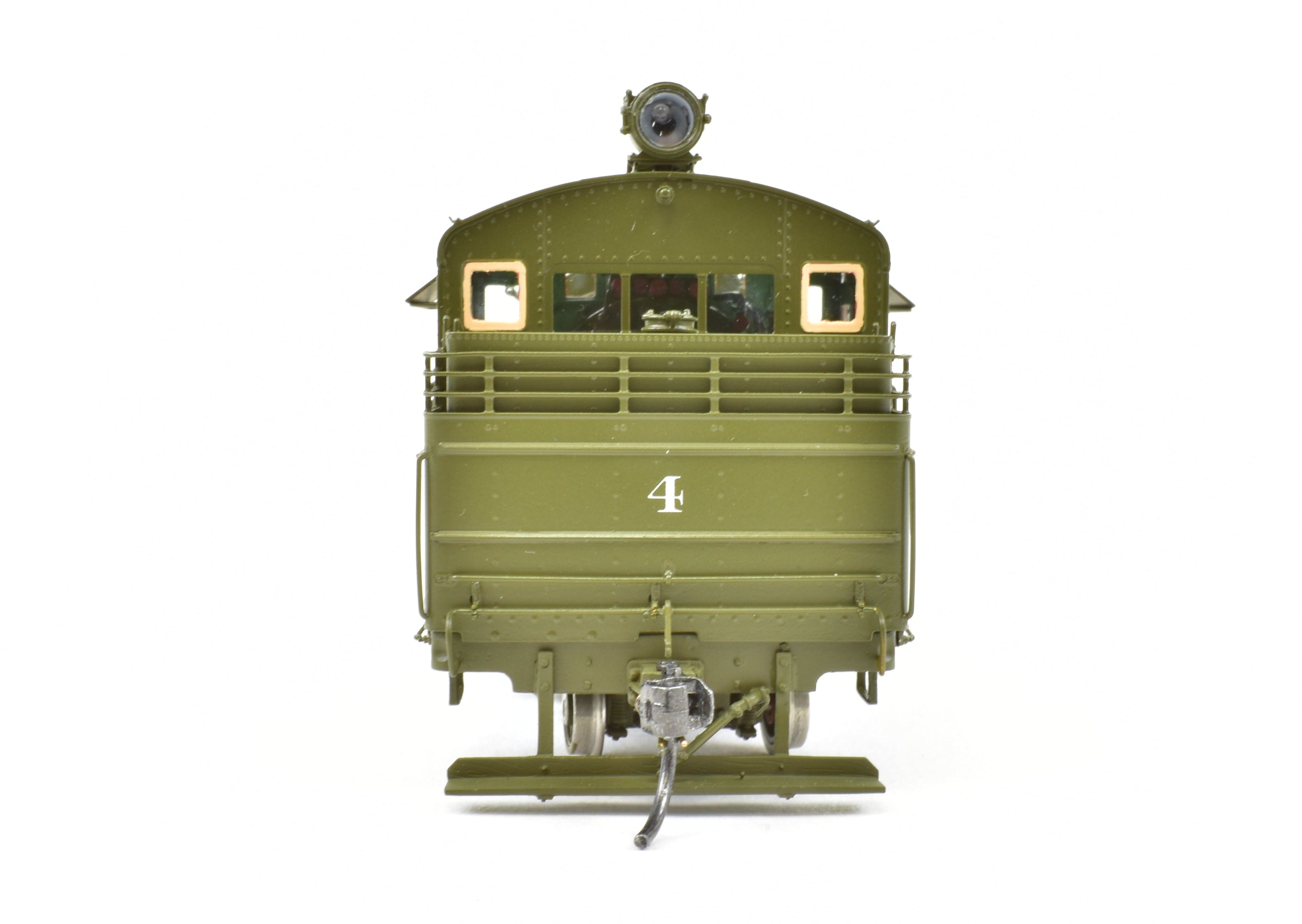 HO Scale NEW Brass DVP - Division Point Saginaw Timber Company #4 2-6-6-2T Baldwin Logging Mallet Locomotive Model - The Last One Available