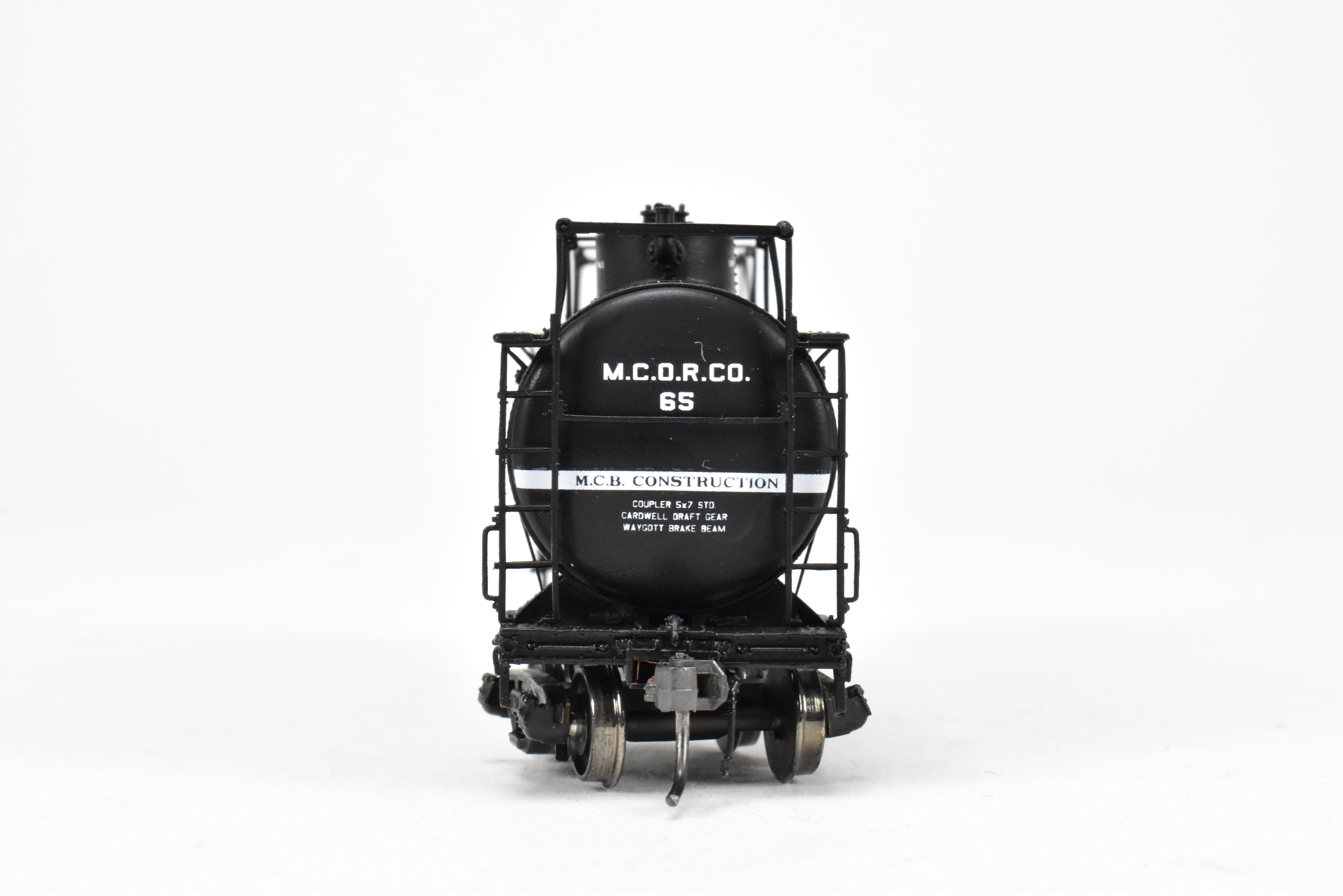 HO Scale Brass Model Train W&R Enterprises Various Roads AC&F 10,000 Gallon 3-Dome Tank Car Featuring High Walkway and Custom Paint by The Mid Continent Oil Refining Co.