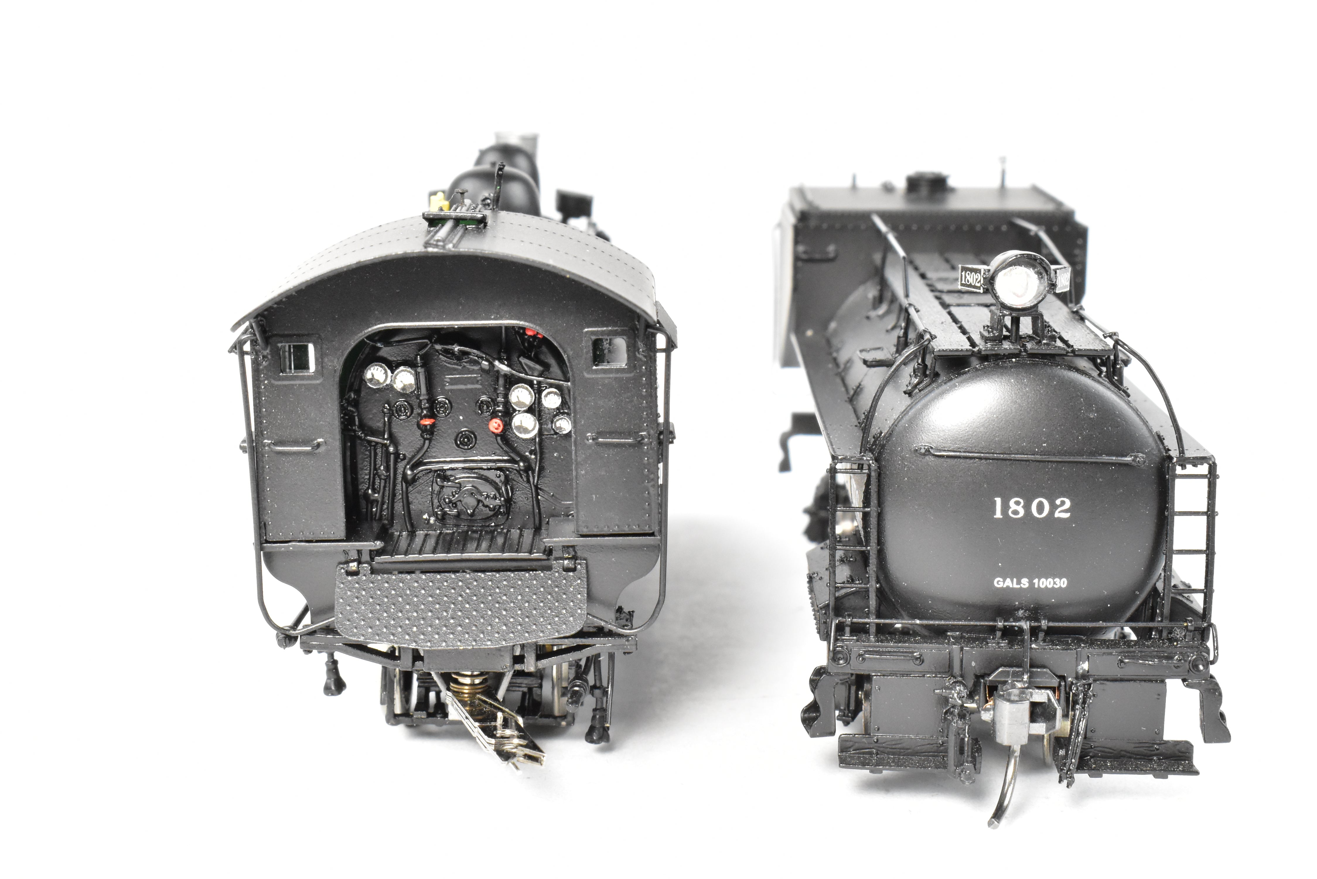 HO Scale Brass Precision Scale Co. Southern Pacific M - 6 Class 2 - 6 - 0 Factory Painted Locomotive No. 1802
