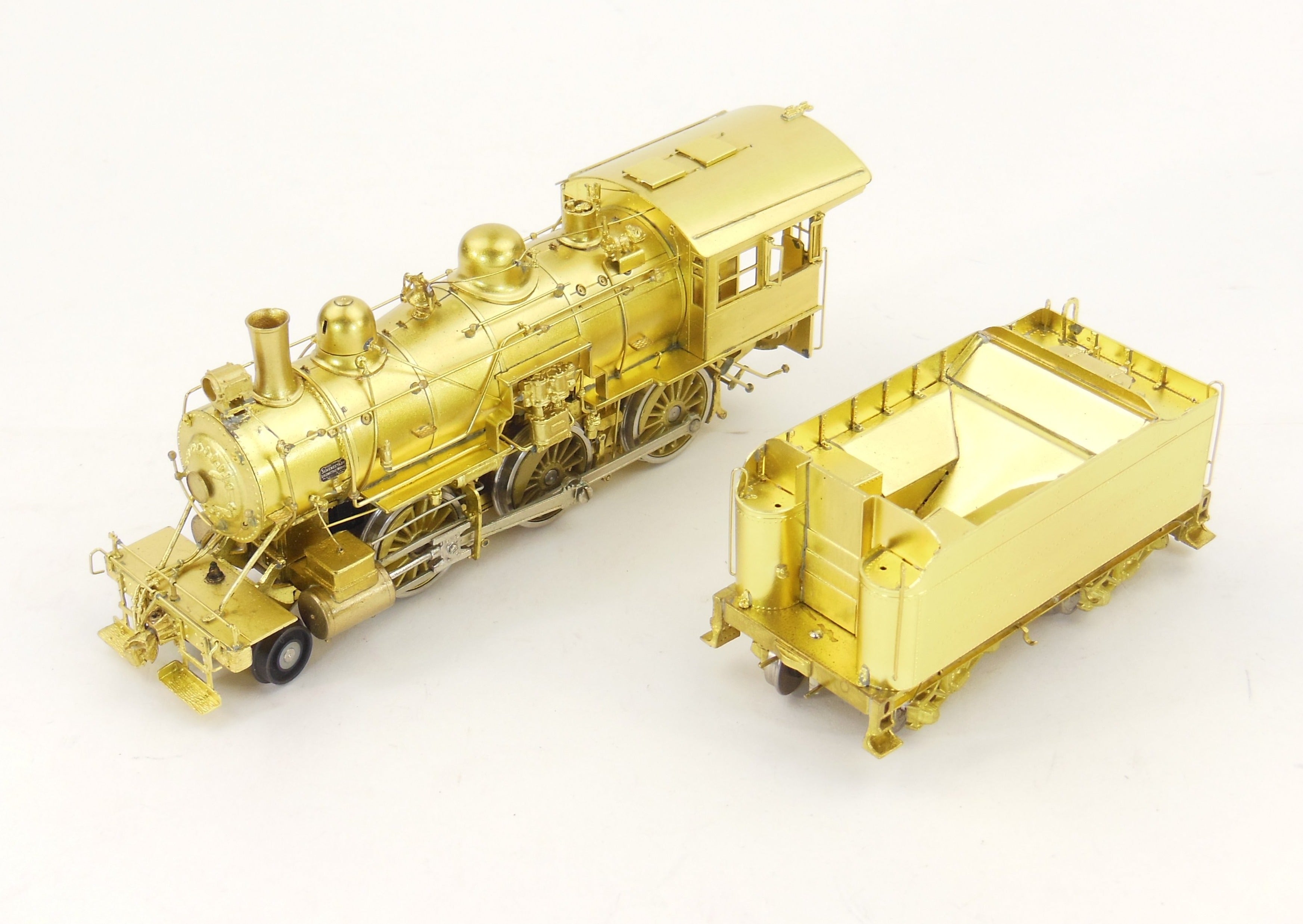 HO Scale Brass Model Train Key Imports from NYC - New York Central E - 1D 2 - 6 - 0 Mogul Locomotive