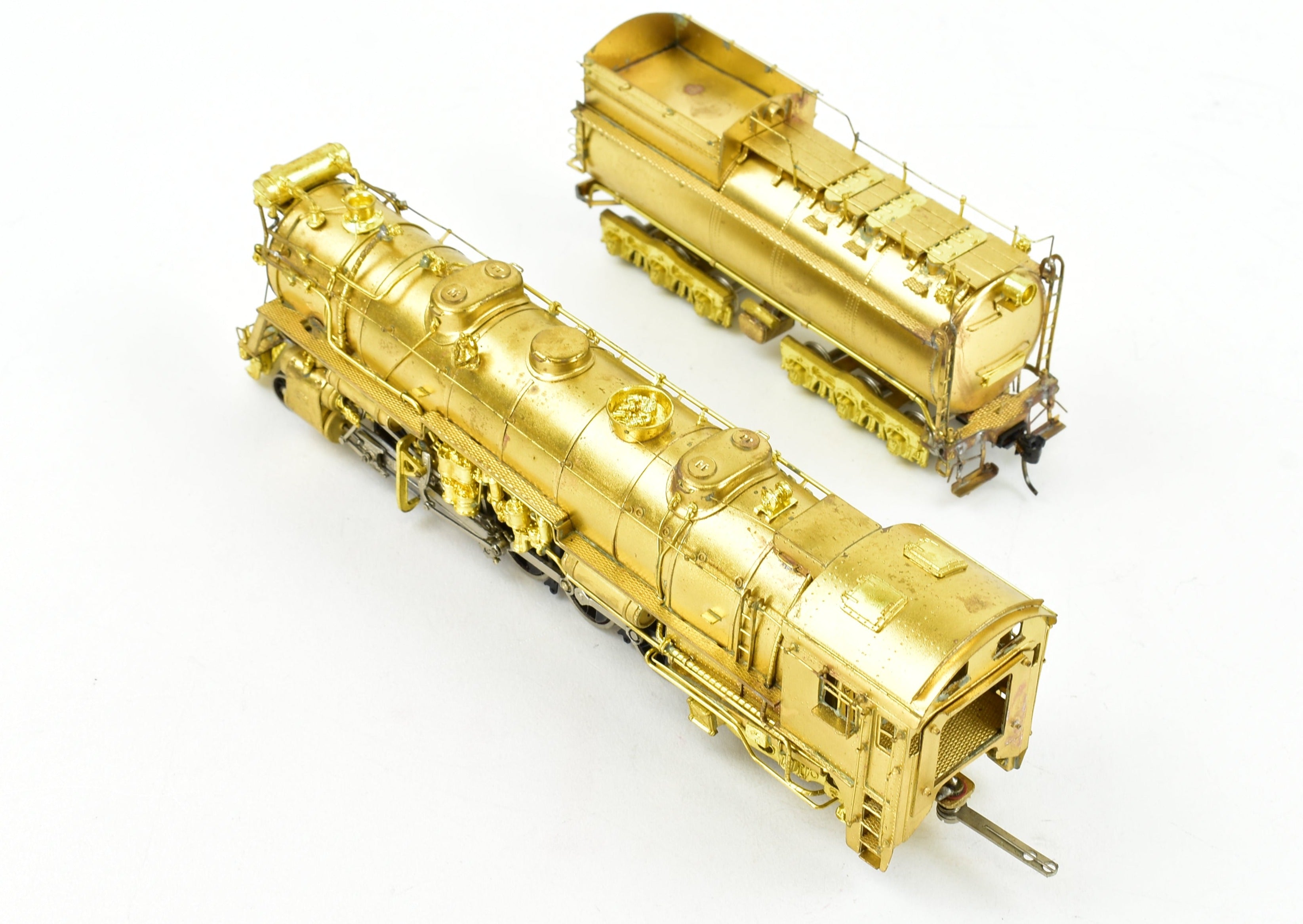 HO Scale Brass Model Train - Van Hobbies Canadian National Railway (CNR) 2-10-2 Class T-2a Locomotive #4100