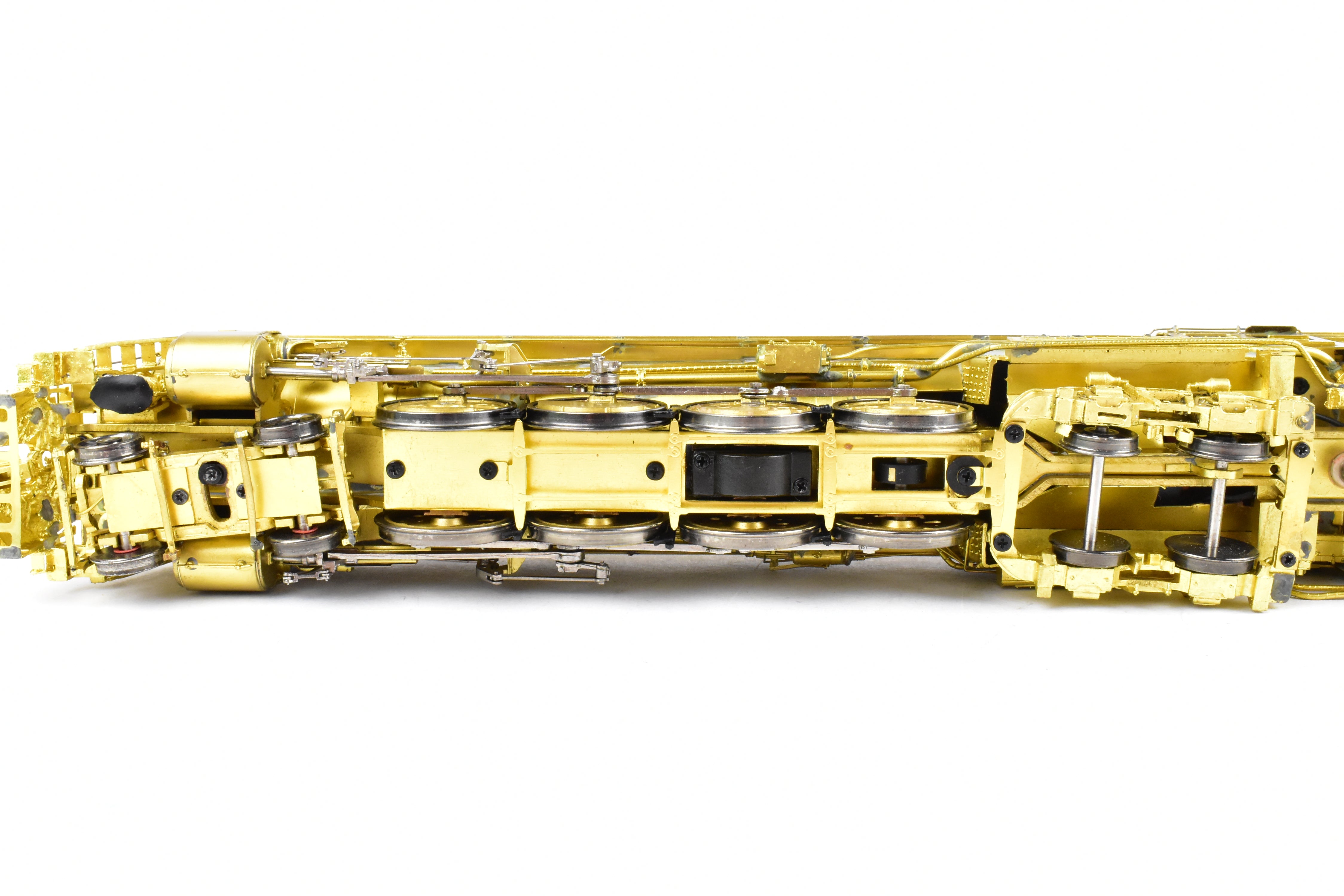 HO Scale Brass Model Train - Overland Models, Inc. MILW - Milwaukee Road S2a Class 4-8-4 Steam Locomotive with Squared Boiler Front, as Rebuilt, Close Domes