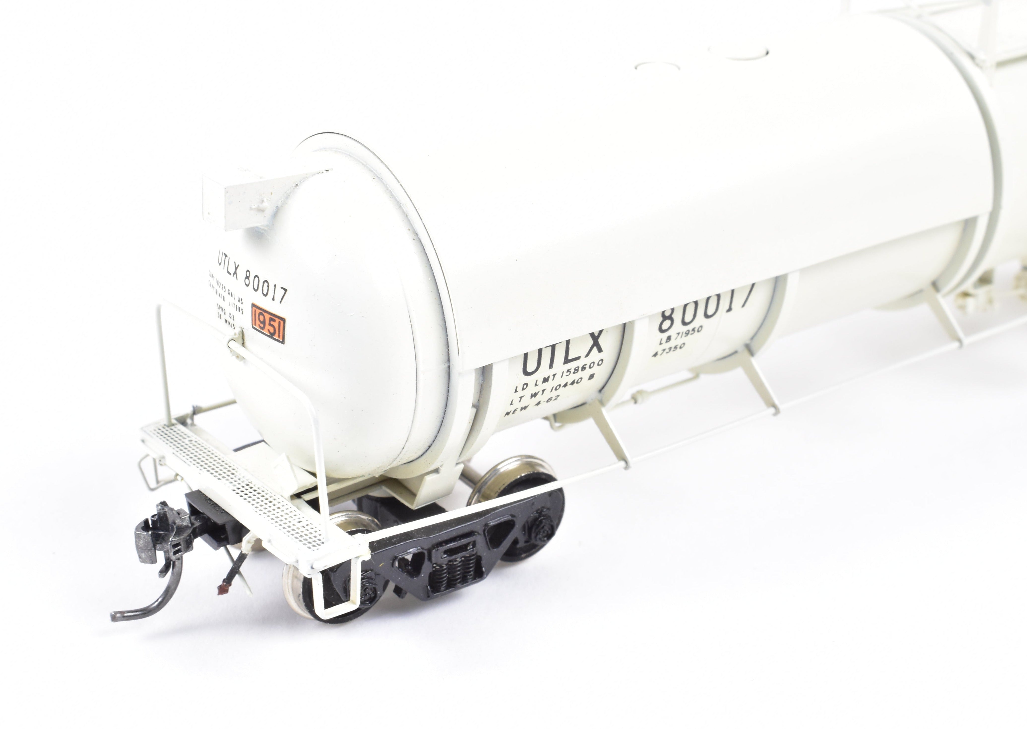 HO Brass OMI Overland Models Liquid Argon Tank Car #80017