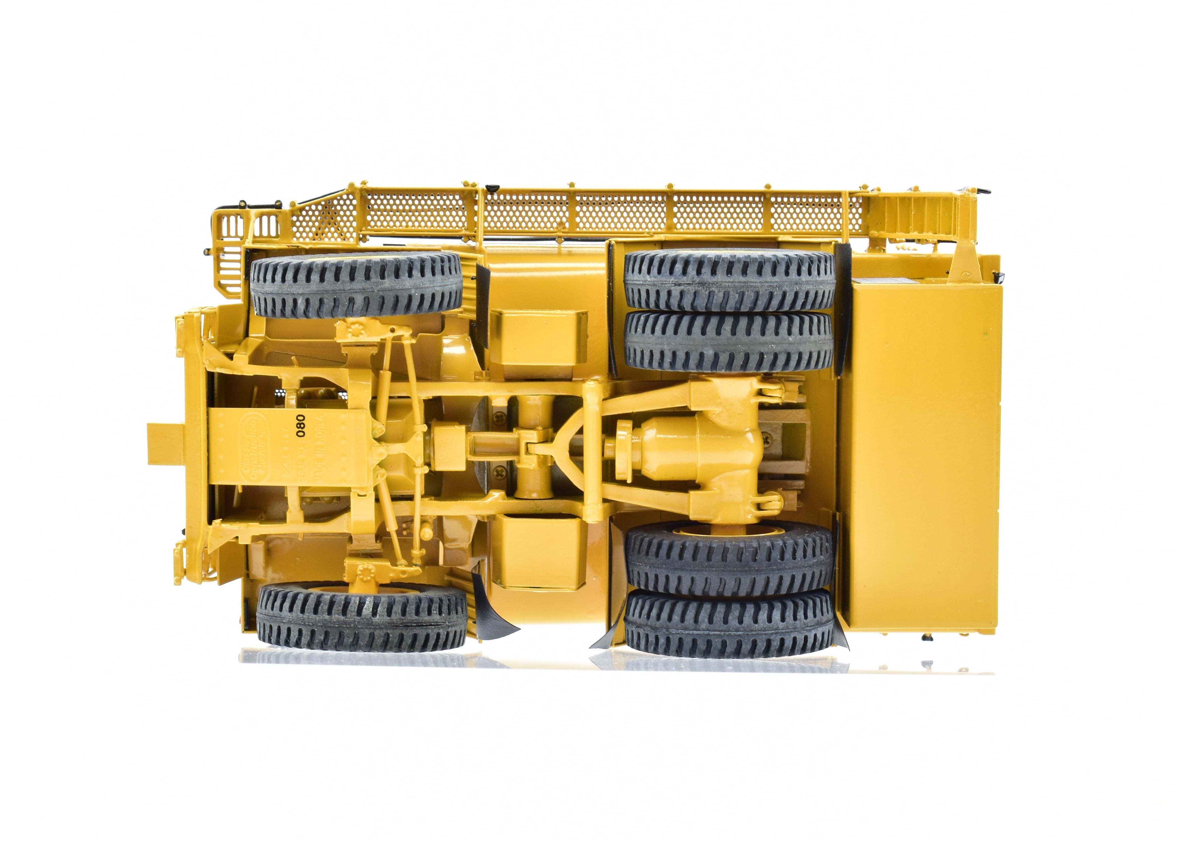 High - Quality HO Brass Construction Model - CON CCM Models No. 30020 Caterpillar KFL - 777D with Klein Fuel and Lubrication Body