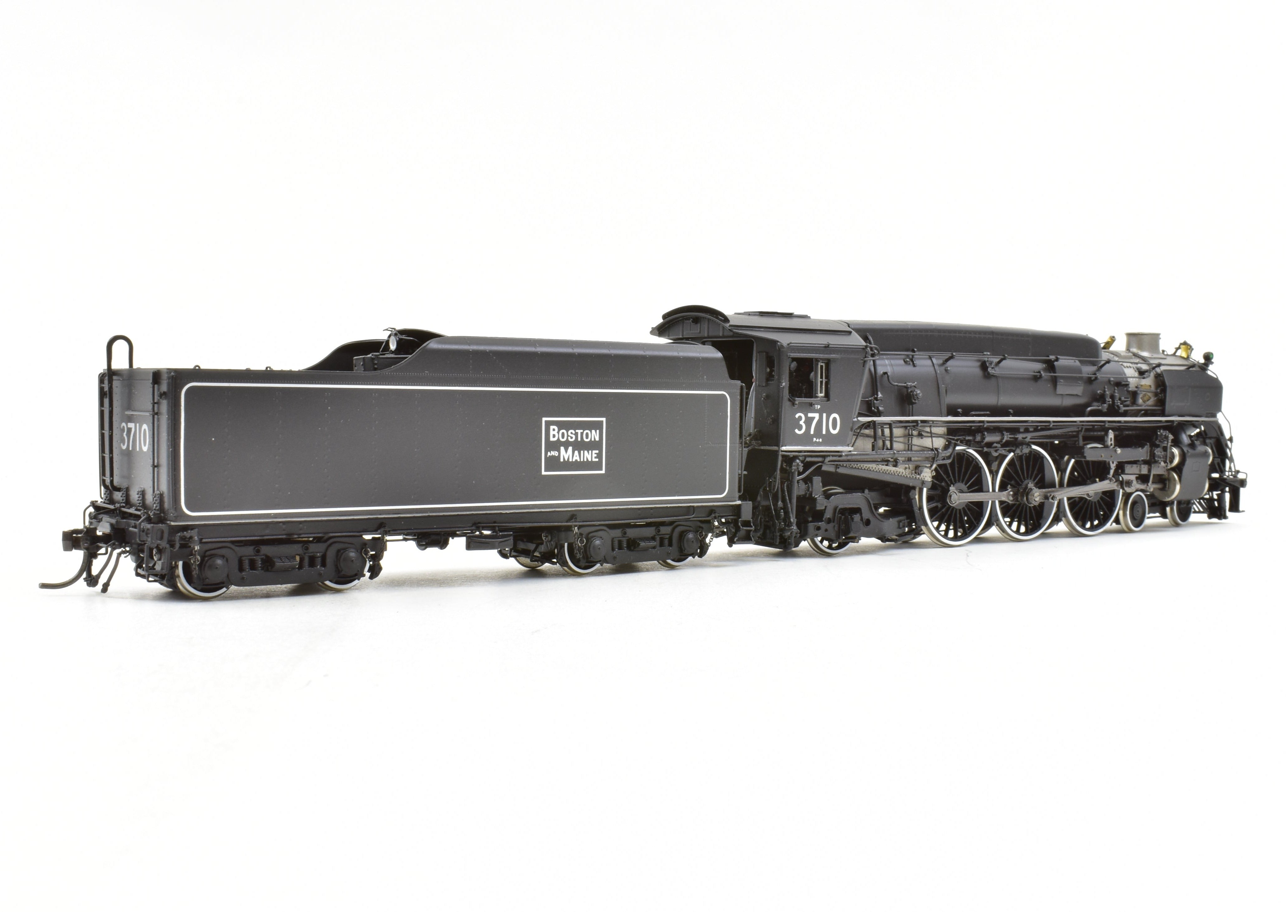 HO Brass DVP Boston & Maine P-4a 4-6-2 Pacific FP #3710 with Skyline Casting, 2010 Model