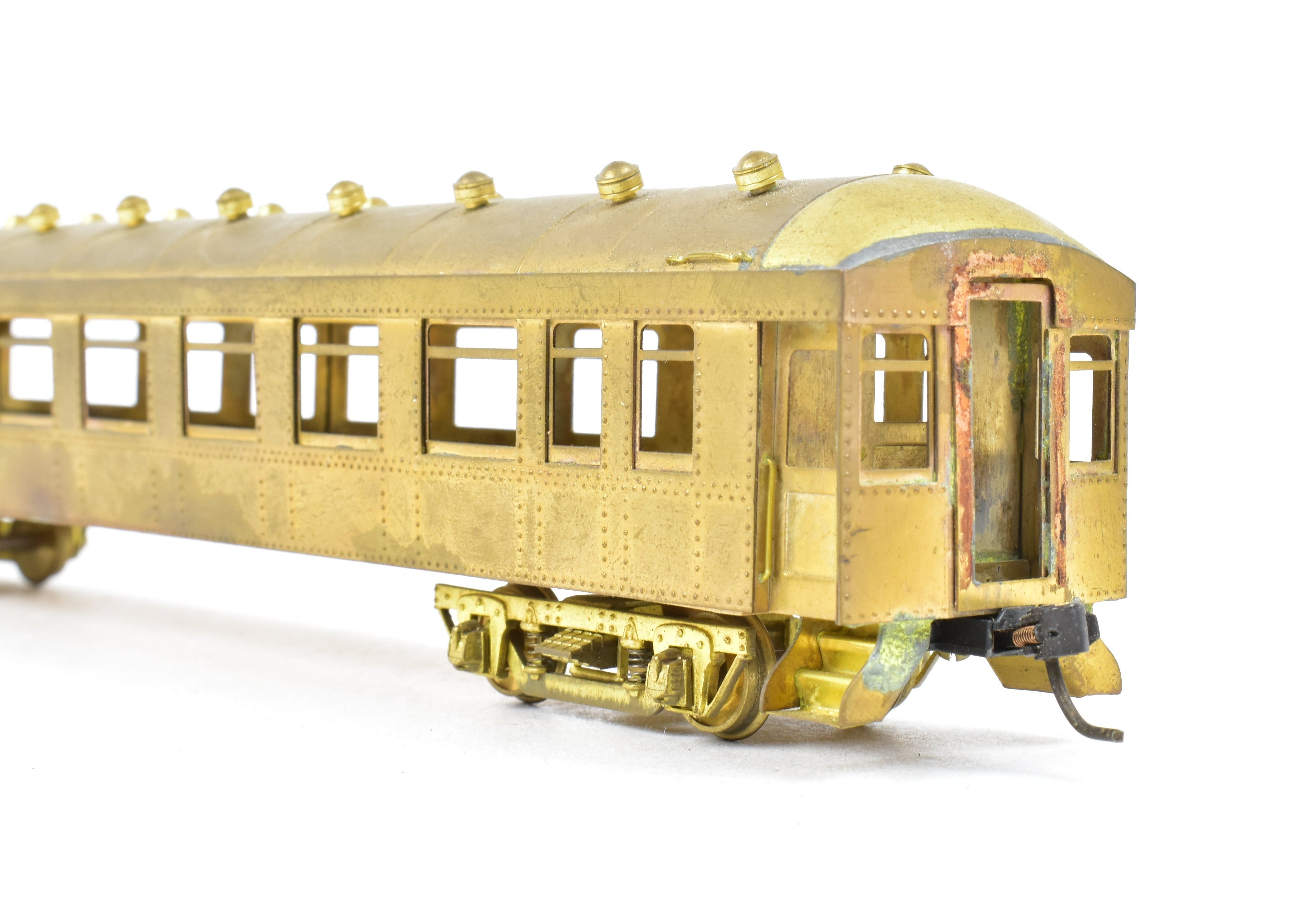HO Scale Brass Ken Kidder Southern Pacific Harriman 60' Observation Car with PSC Trucks