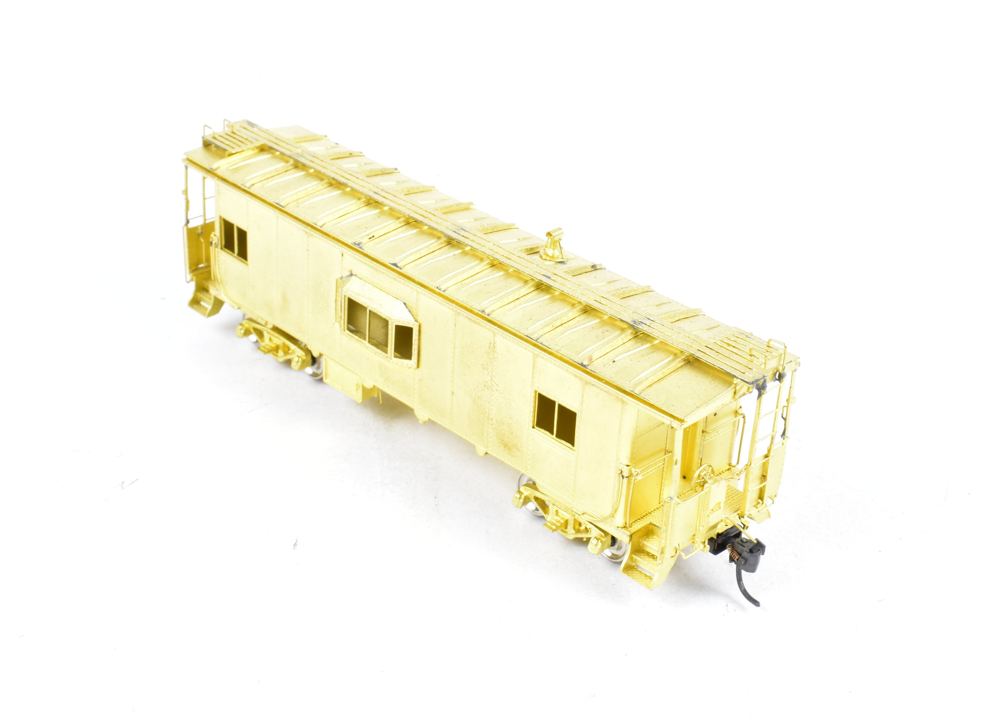 HO Scale Brass Illinois Terminal Bay Window Caboose #980 - 989 by OMI - Overland Models, Inc.