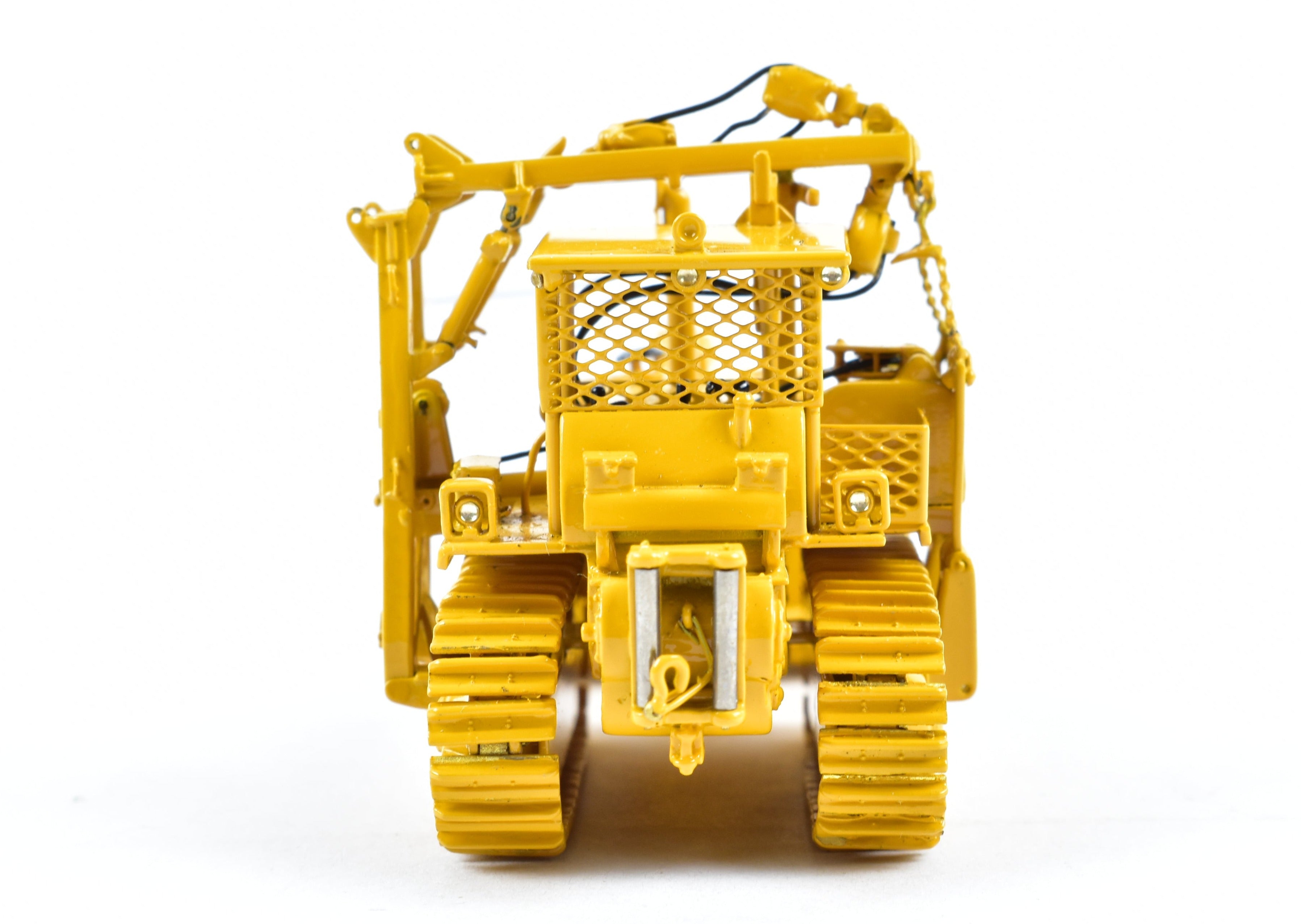 HO Brass OMI Overland D&RGW Pipe Laying Dozer FP in Factory Yellow