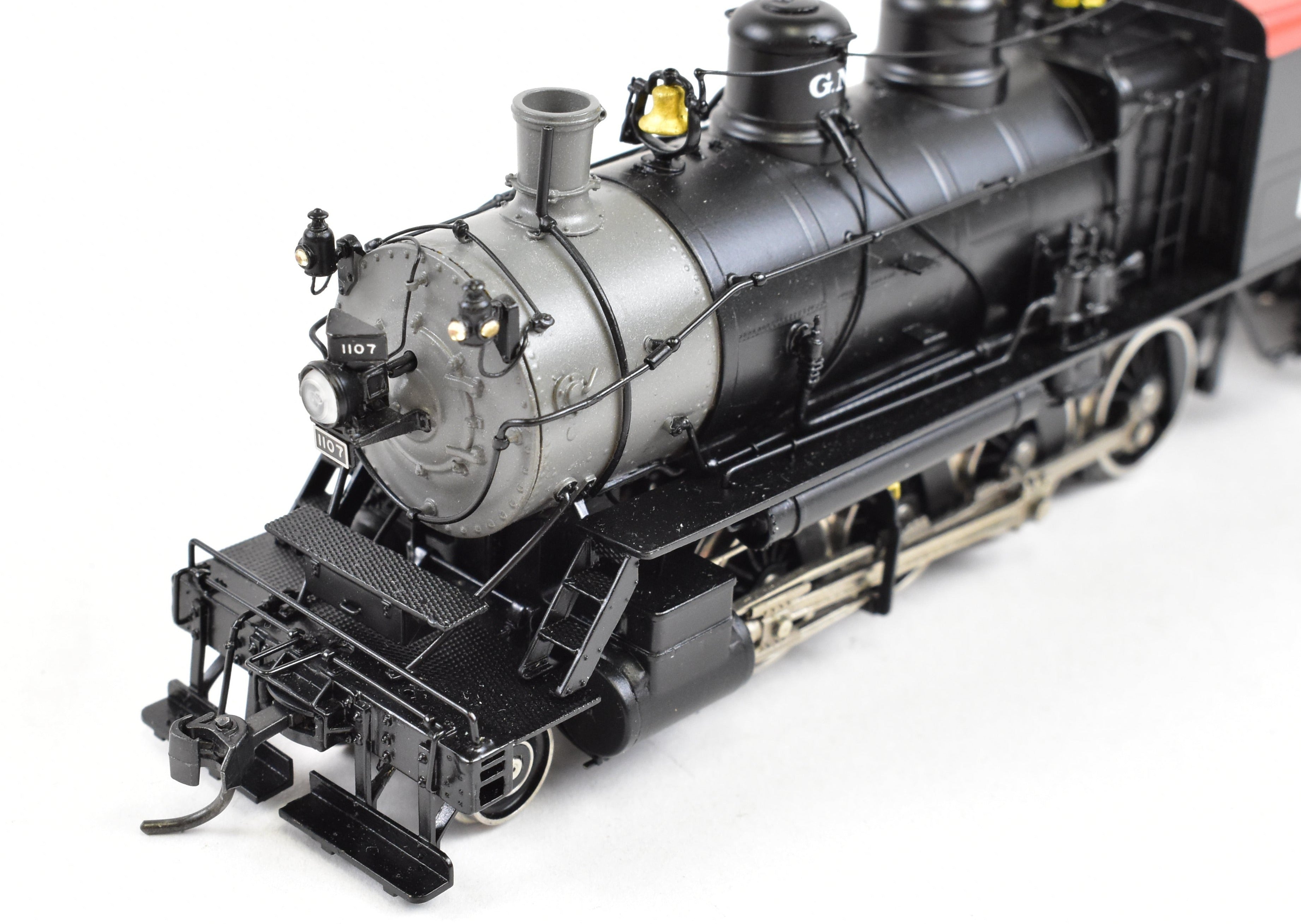 HO Scale Brass Steam Locomotive CON W&R Enterprises Great Northern F-5 2-8-0 FP No. 1107 Model