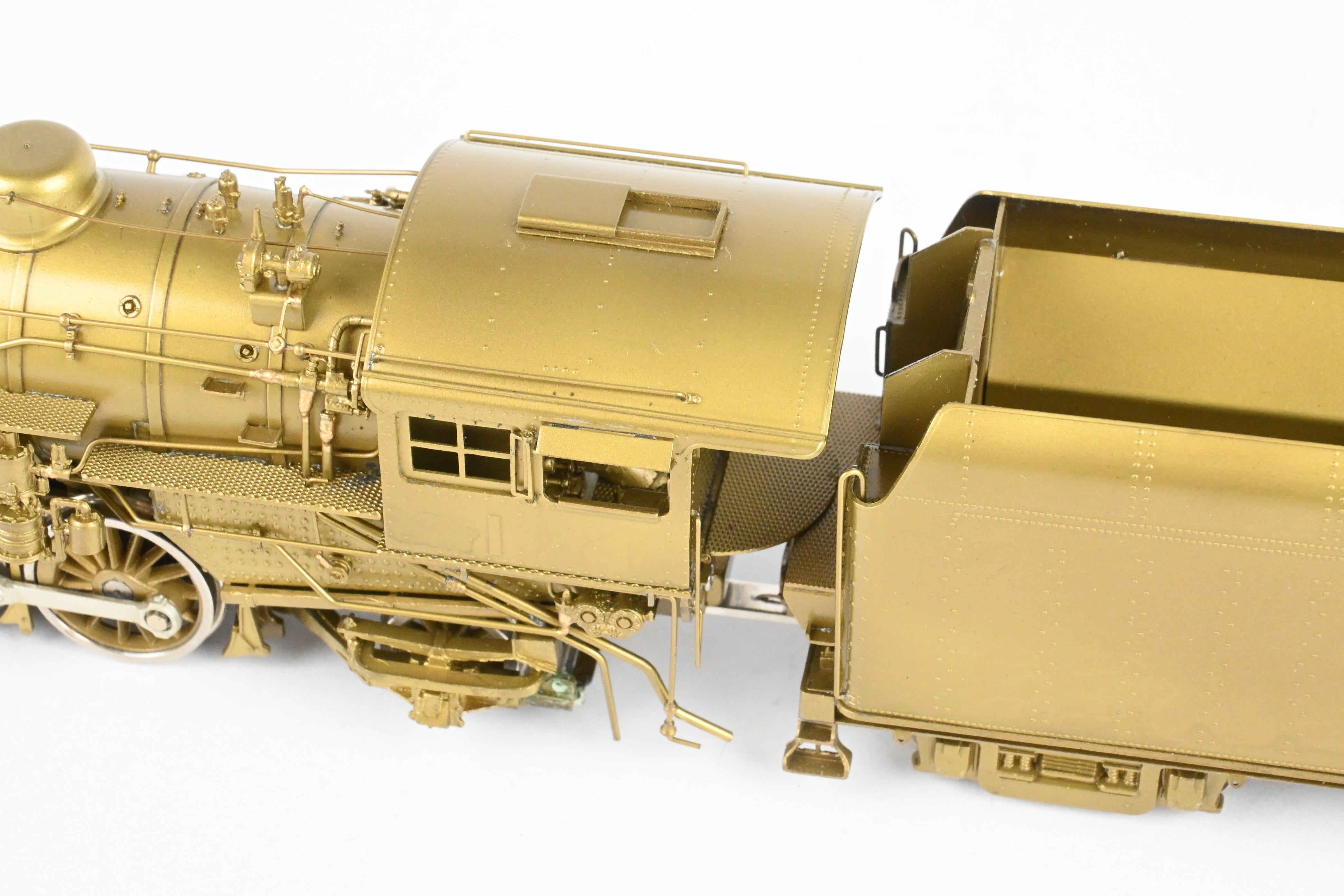 High - Quality HO Scale Brass Key Imported Steam Locomotive from NYC - New York Central #1594 H - 5s Class 2 - 8 - 2 Mikado Model