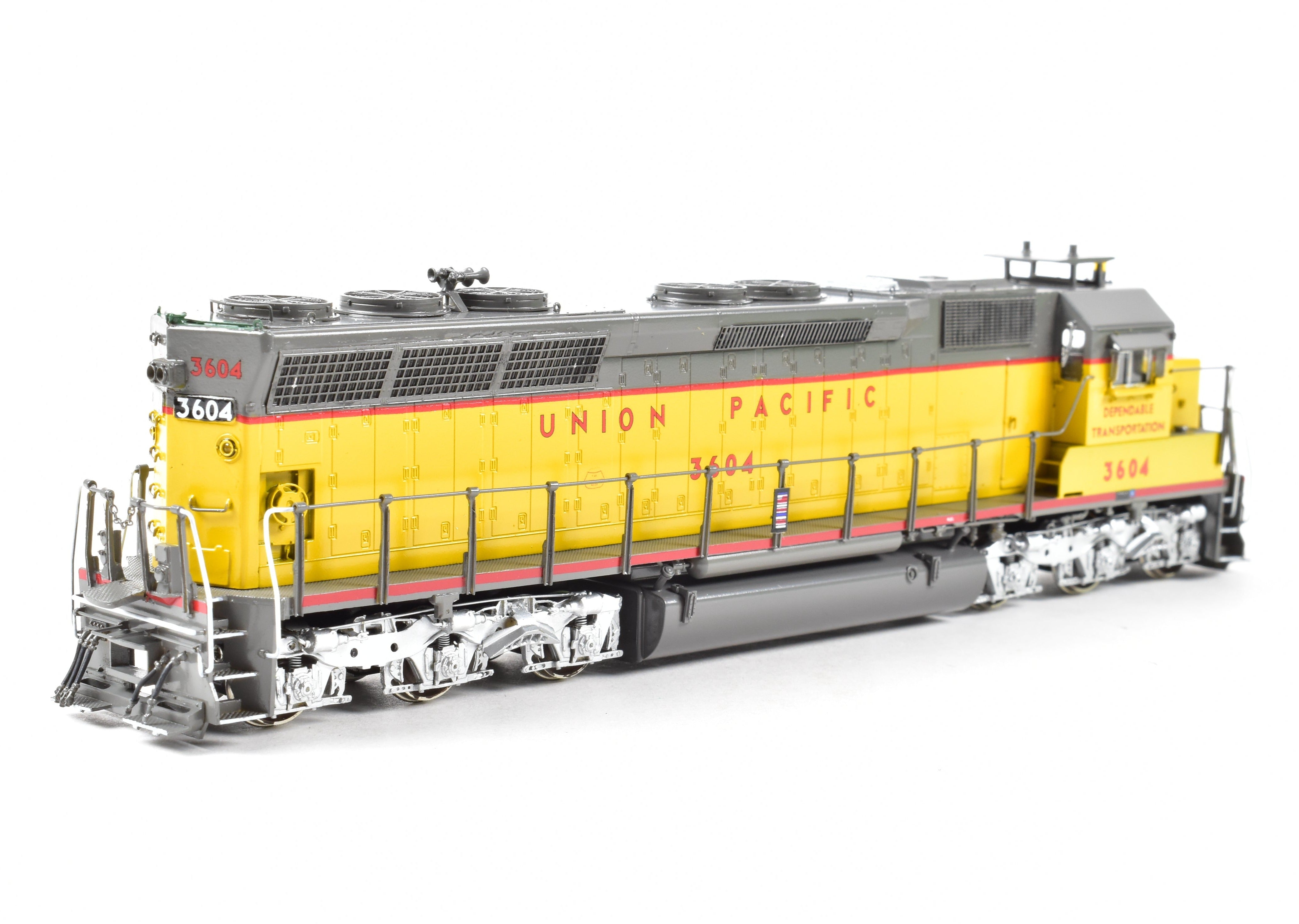 HO Scale Brass Union Pacific EMD SD45 Model Train Pro - Painted No. 3604 by Overland Models, Inc.