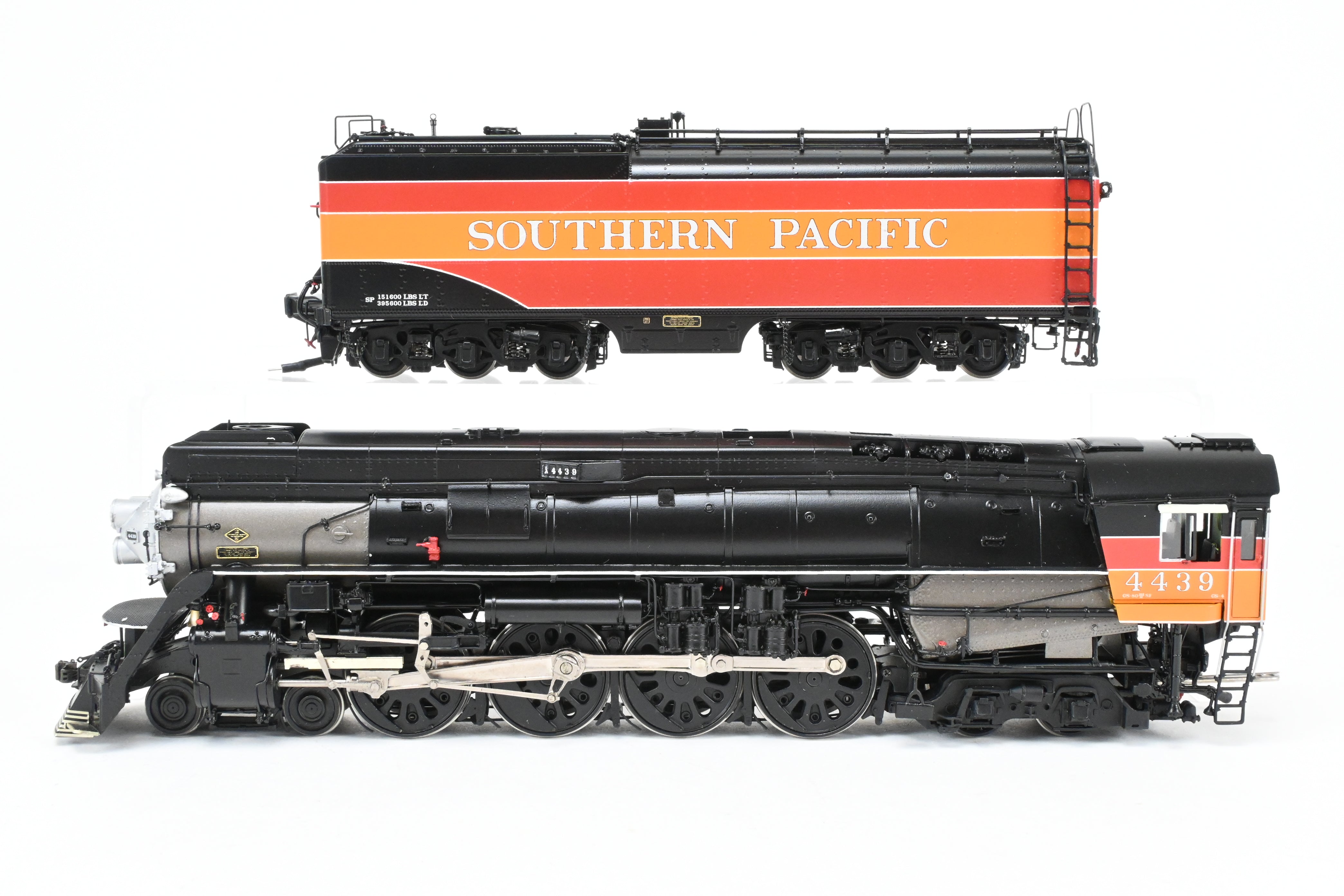 HO Scale Brass Southern Pacific GS - 4 No. 4439 Factory - Painted Model by Challenger Imports