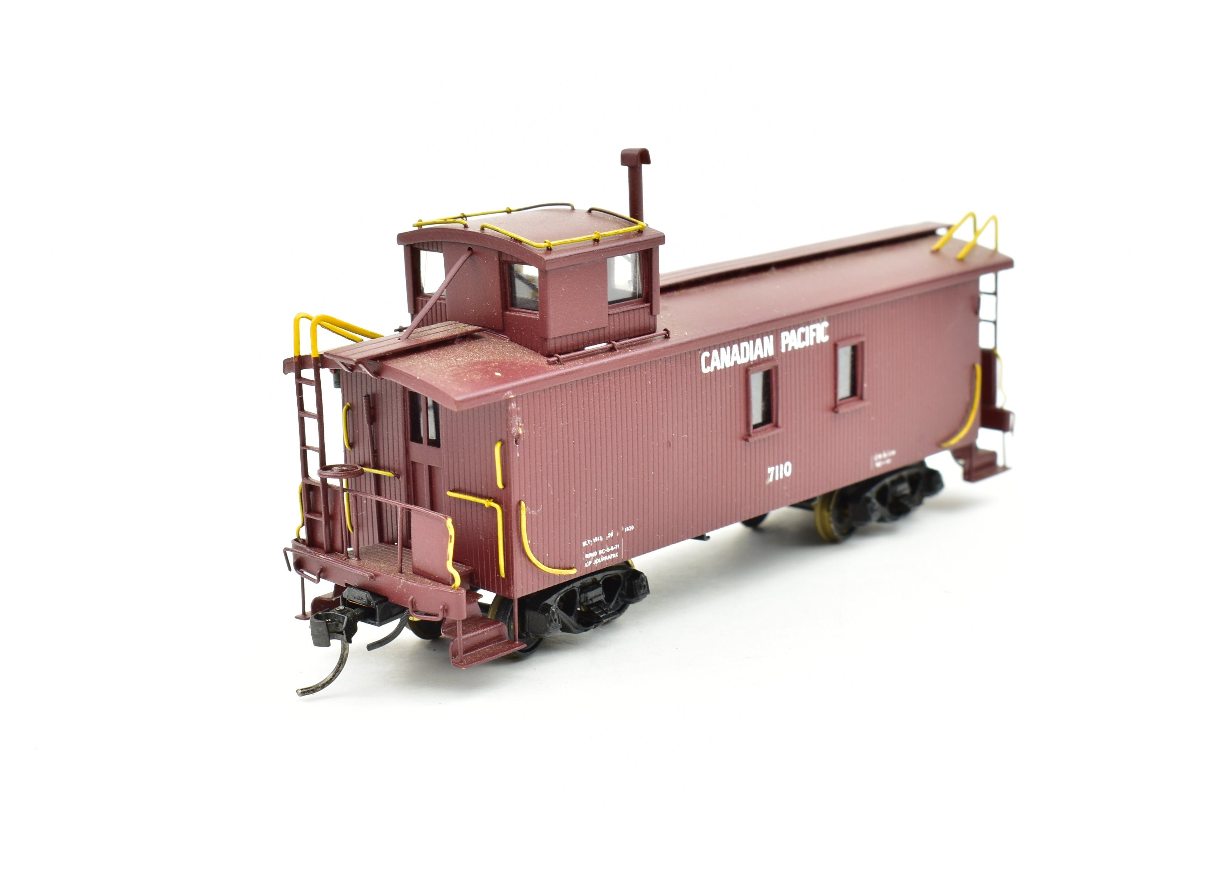 Custom Painted HO Brass Van Hobbies Canadian Pacific Railway Caboose