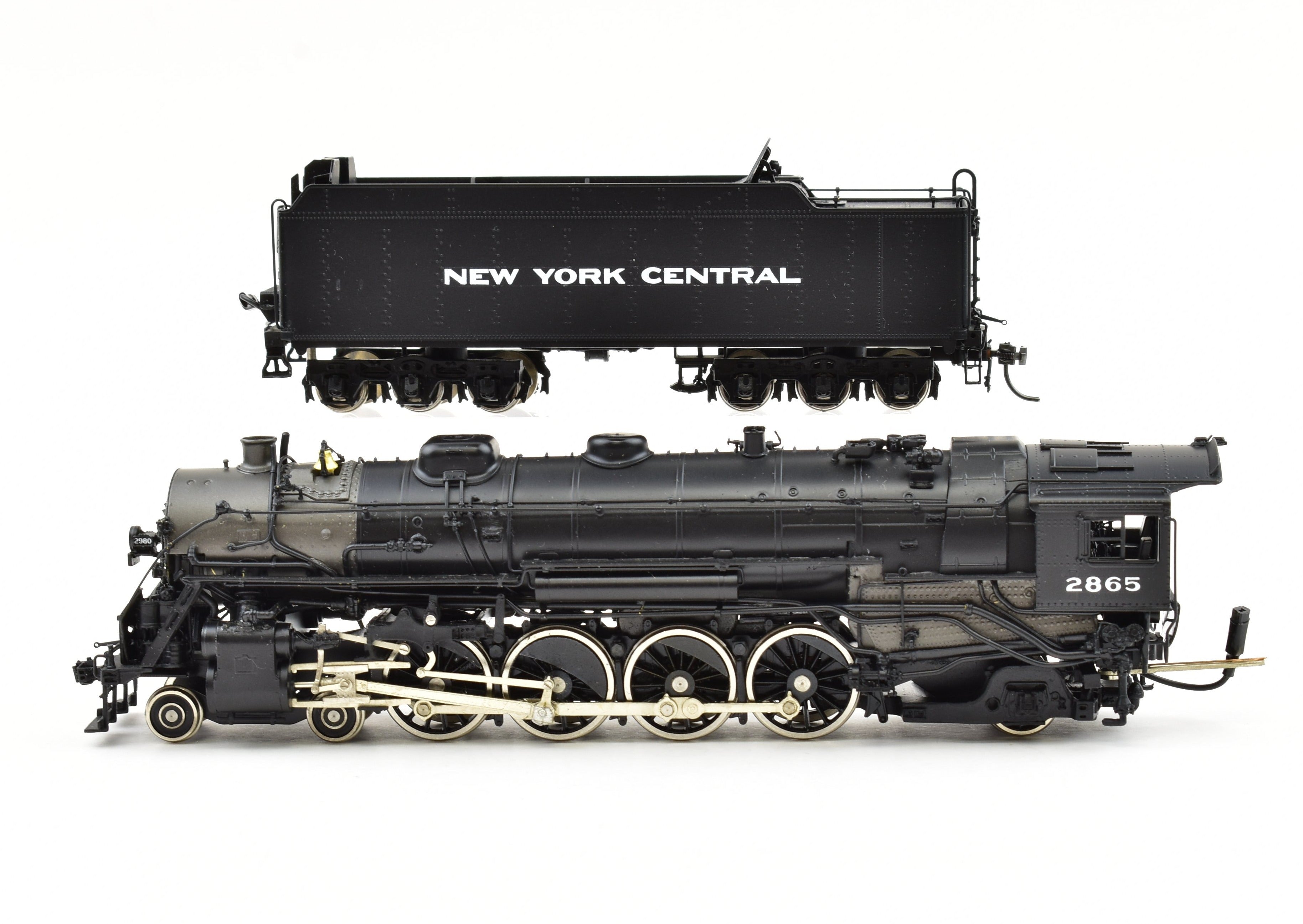 High - Quality HO Scale Brass Model Train by Key Imports NYC - New York Central L - 2c 4 - 8 - 2 Mohawk 1989 Run Custom Series CS - 68