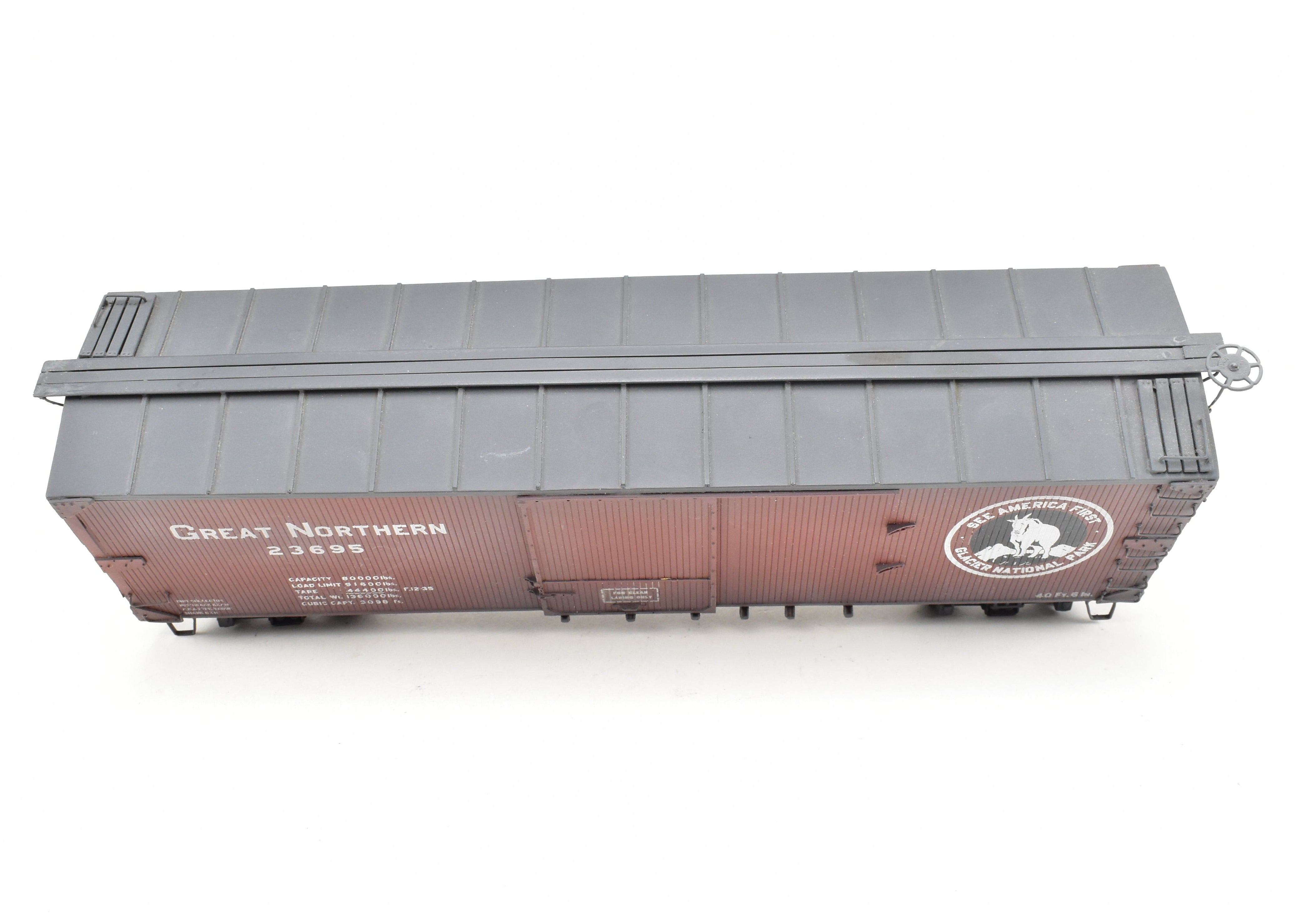 O Scale Chooch Ultra Scale GN Great Northern 40' USRA OB Wood Boxcar Pro-built #23695