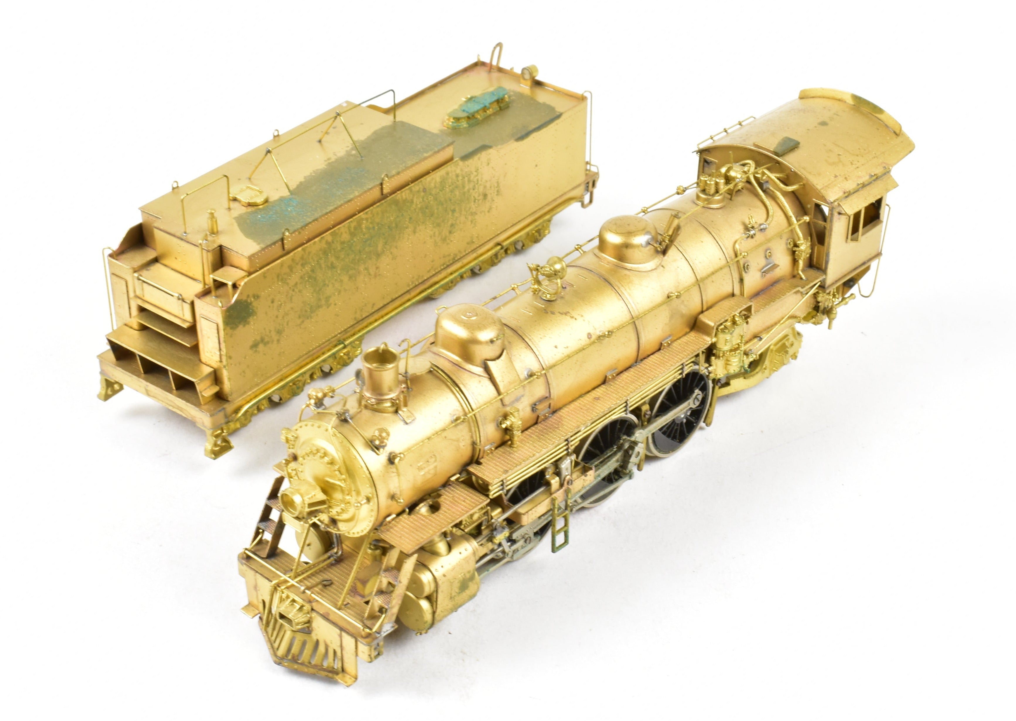 HO Scale Brass Hallmark Models Missouri Kansas Texas 4-6-2 H-3A Pacific Steam Locomotive Model