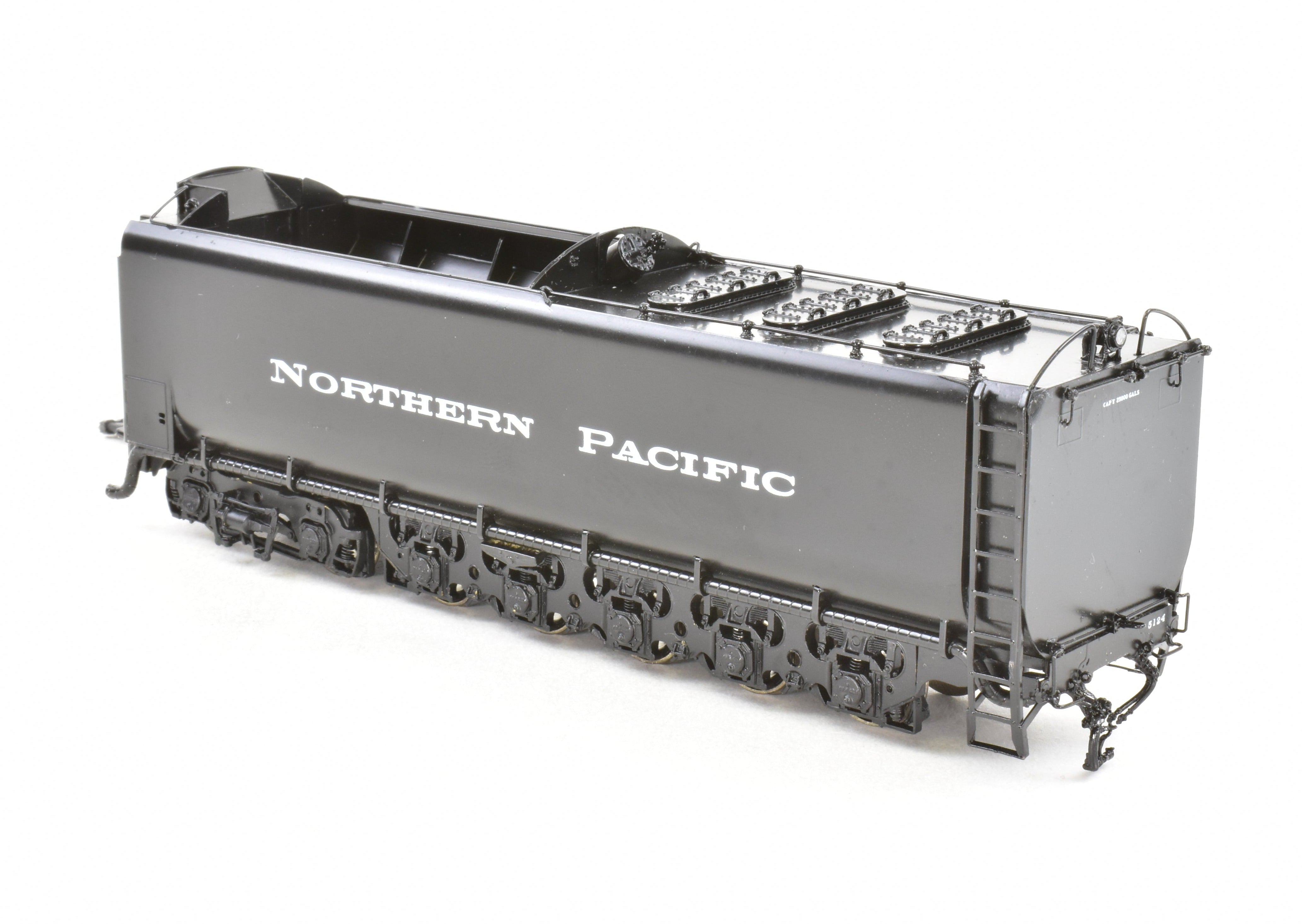 HO Scale Brass Model Train - Overland Models Northern Pacific Z - 7 4 - 6 - 6 - 4 FP Locomotive #5124