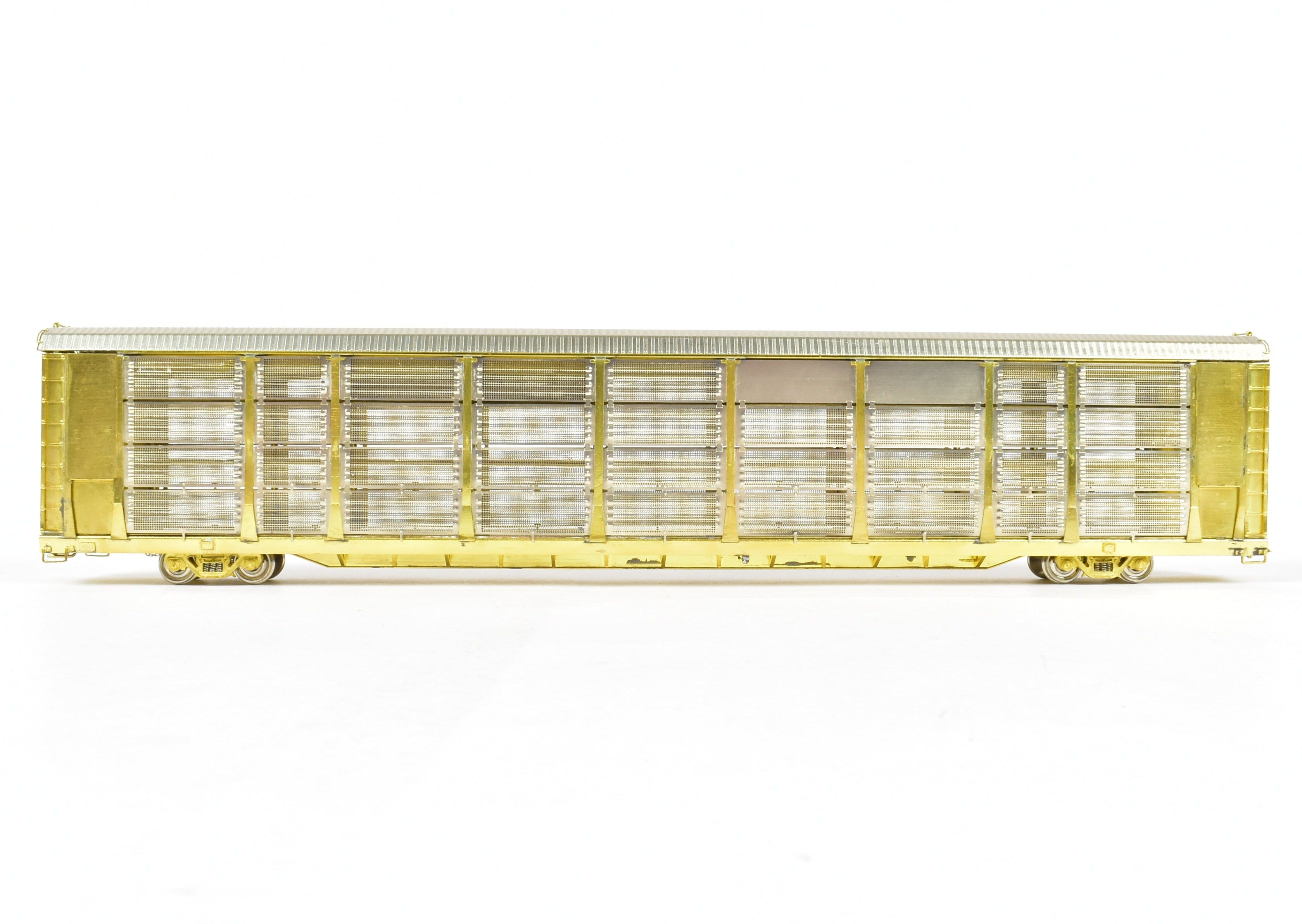 HO Brass OMI SP Southern Pacific Auto Rack Tri - Level Car No. 517006 w/ Mesh End Doors