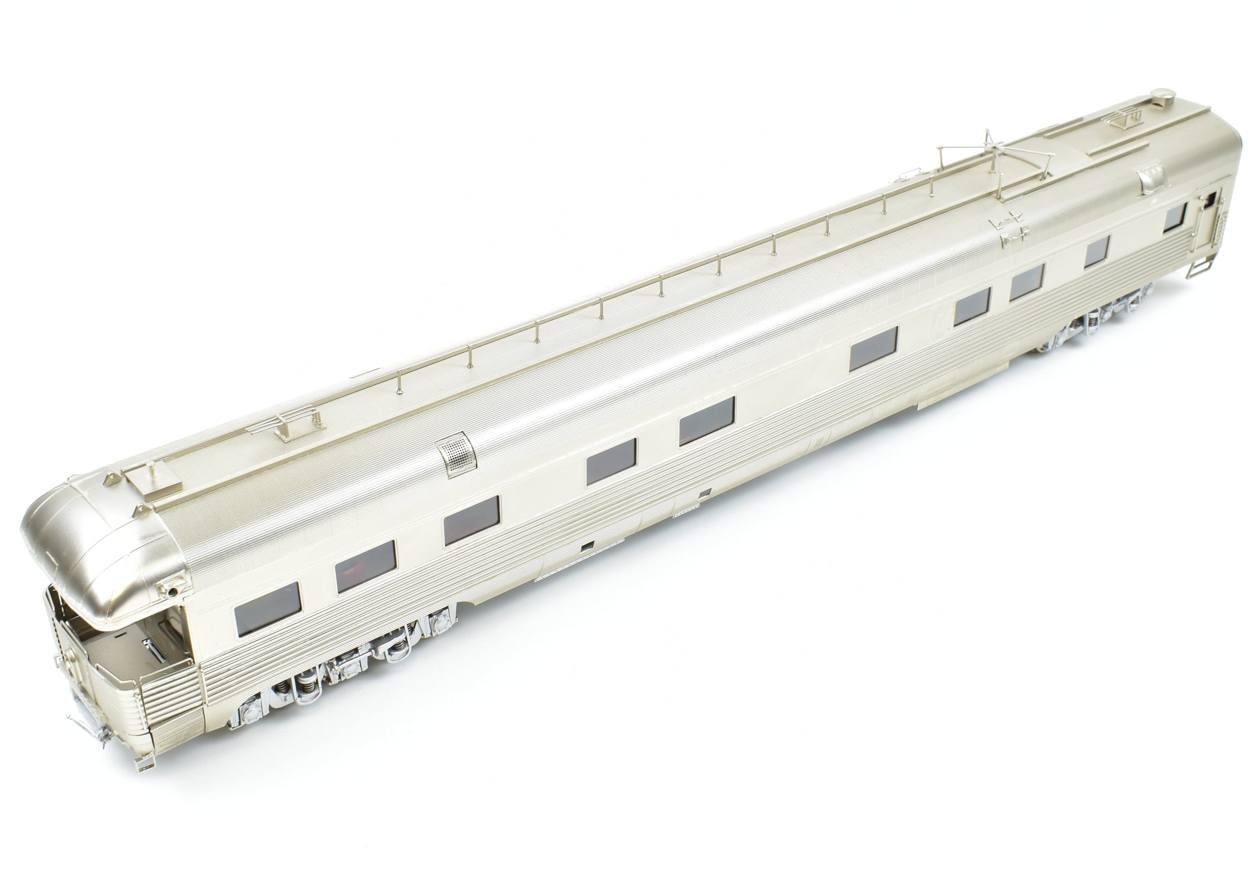 O Scale Brass Model of Pecos River Brass ATSF - Santa Fe Topkea Business Car without Interior Lights (Consignment Model)