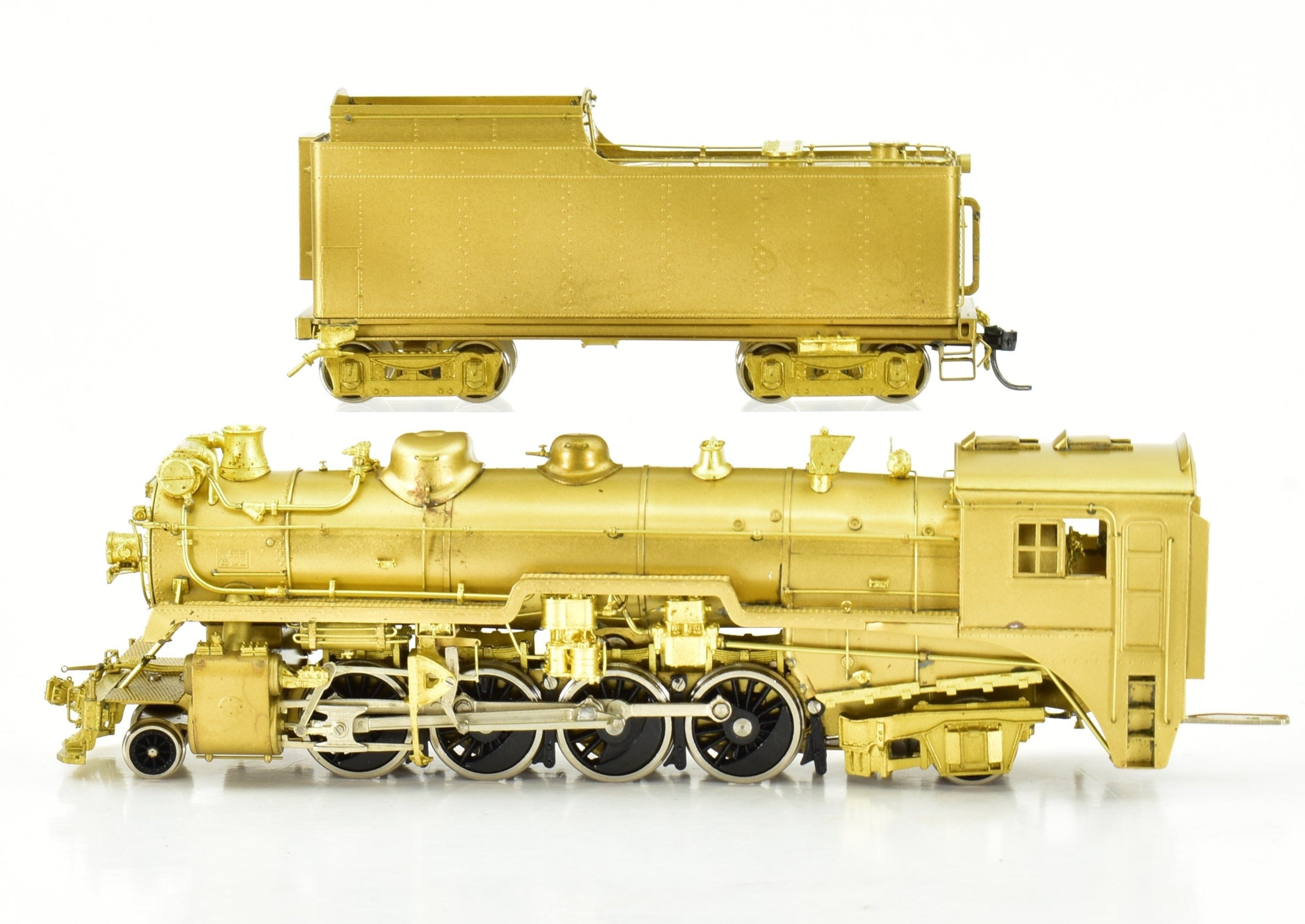 HO Scale Brass PFM - Van Hobbies CPR Model Train - Canadian Pacific Railway 2-8-2 P2 Mikado Steam Locomotive from 1981 Production Run