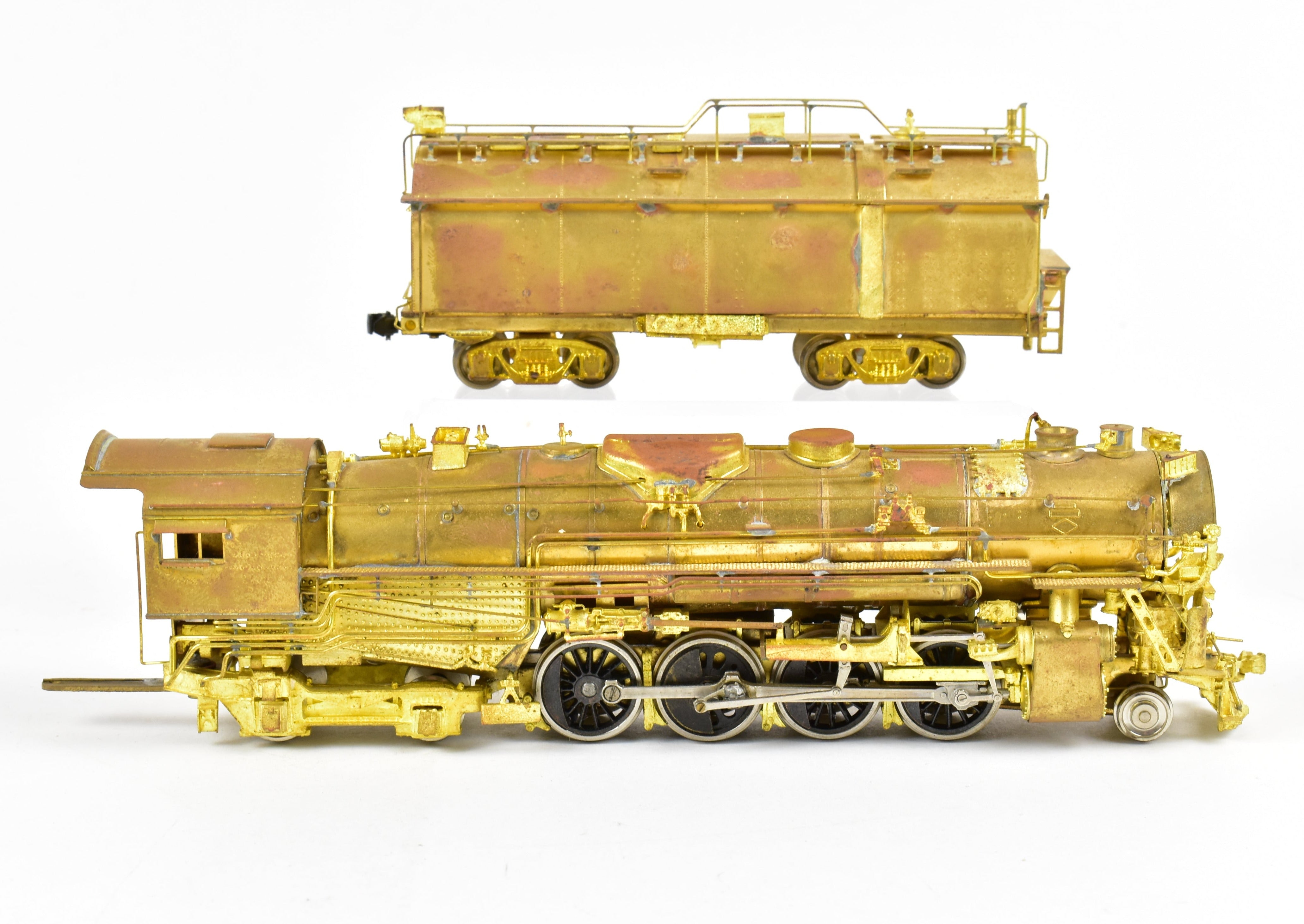 HO Scale Brass Balboa Model of Southern Pacific B - 1 Berkshire 2 - 8 - 4 Steam Locomotive
