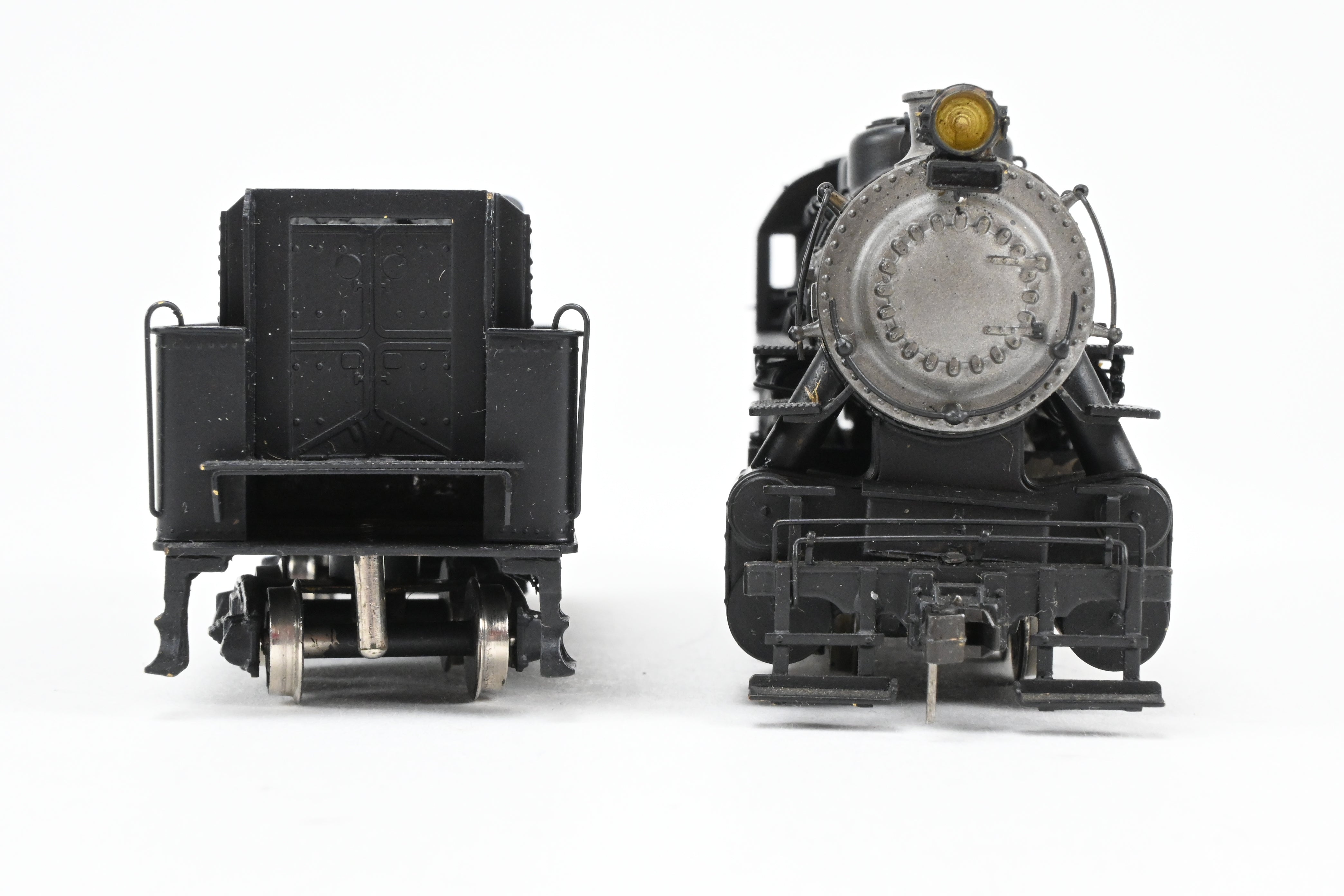 HO Scale Brass Model Train - Akane USRA United States Railway Administration 0-8-0 Switcher, New York Central Version (Class U3), Unlettered, with Clear Vision Tender
