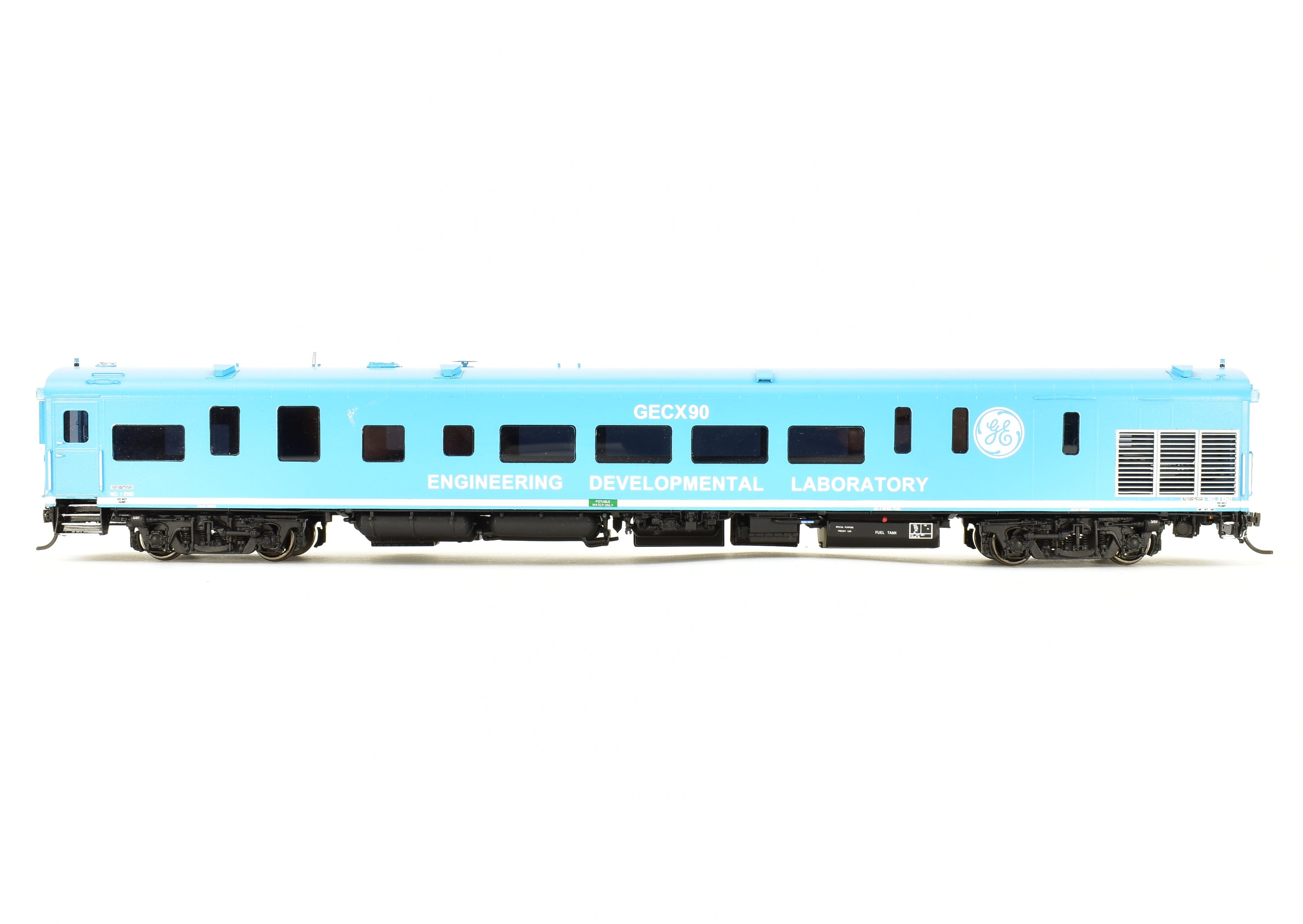 HO Brass OMI General Electric Test Car FP No. 90 by Overland Models