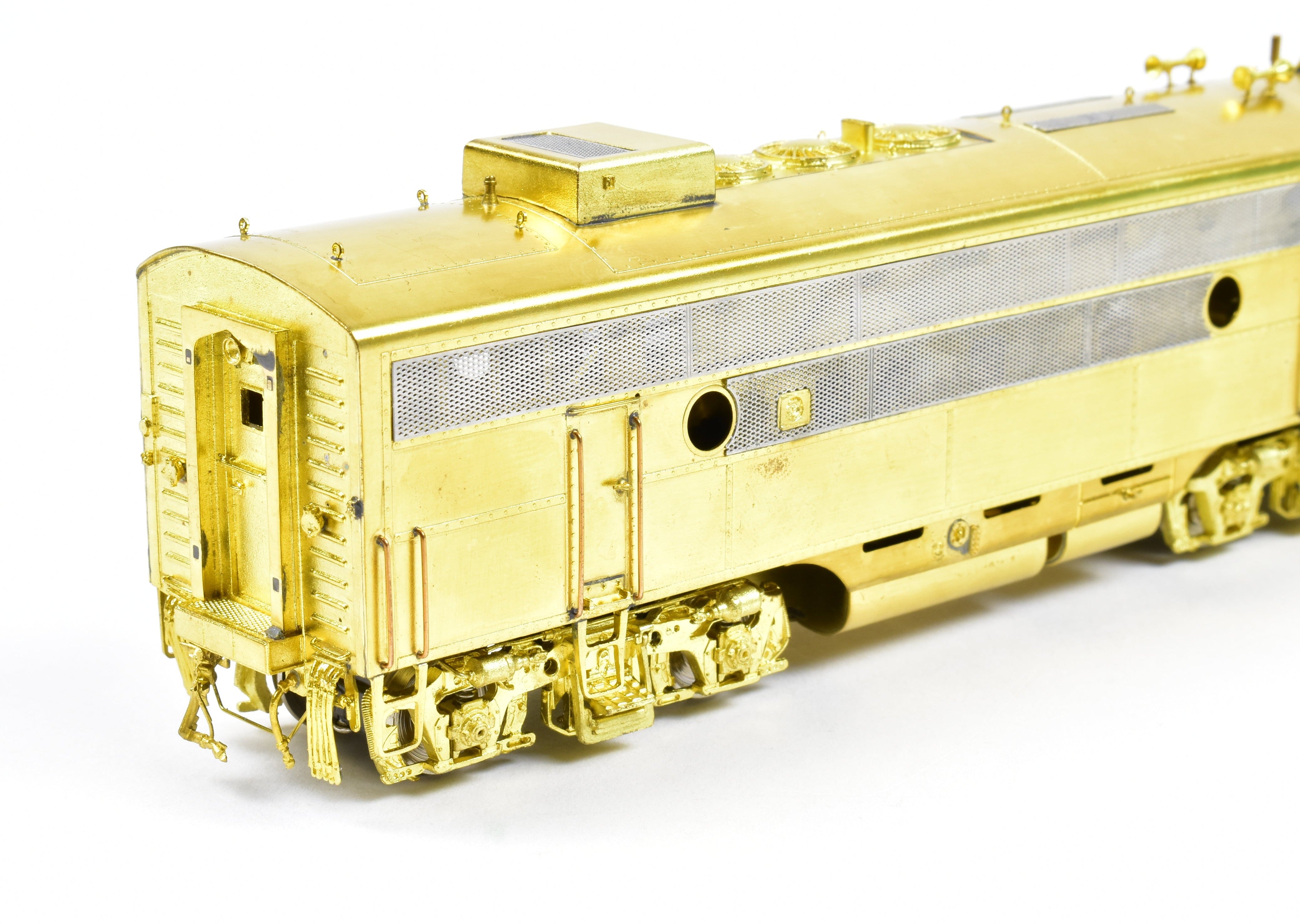 HO Scale Brass Model Train Set by Overland Models, Inc. - Bangor and Aroostook EMD F-3 Phase II A-B-A Configuration
