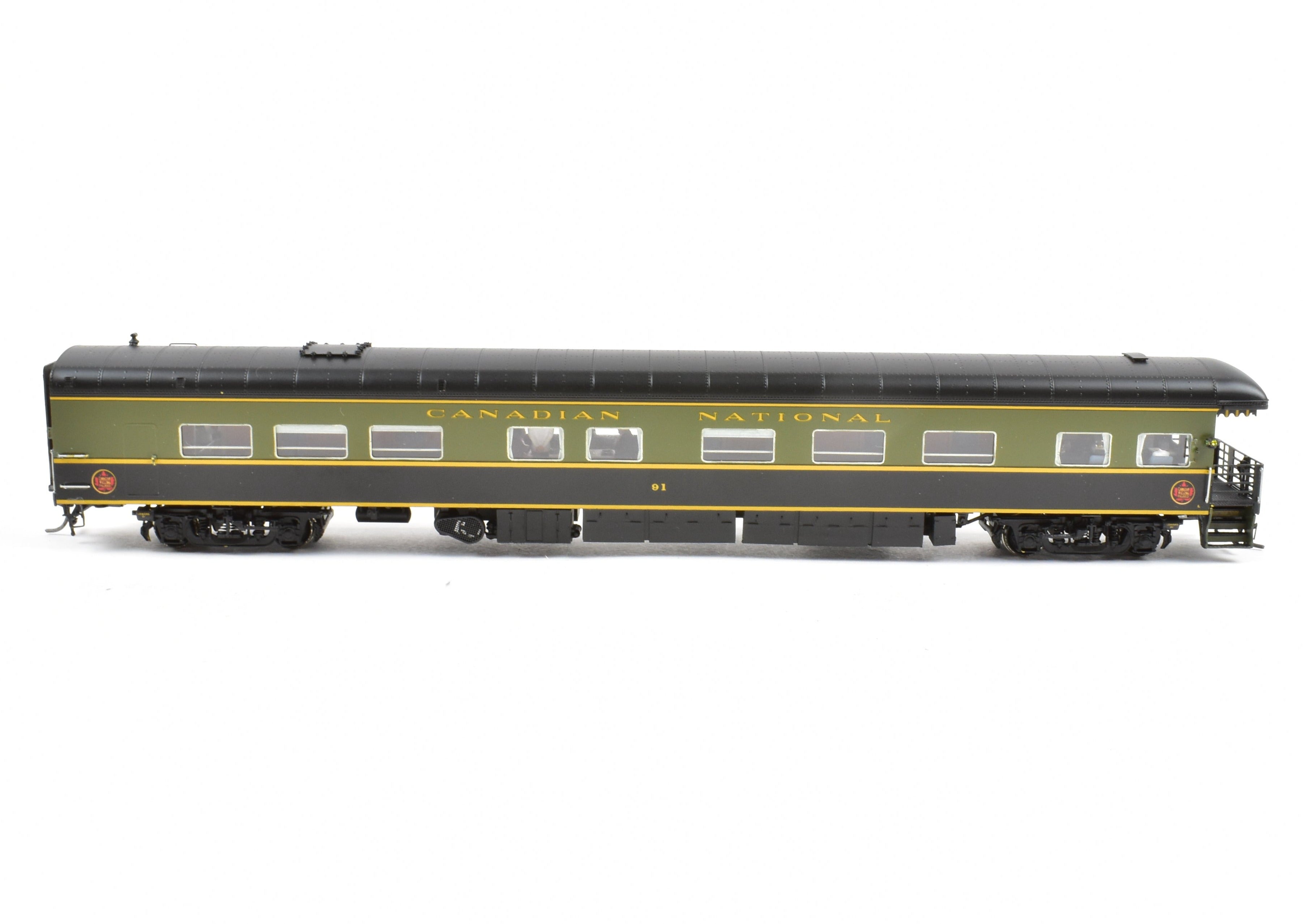 RARE! HO Brass CON W&R Enterprises CN Canadian National Bonaventure 91 Pro Painted with Interior