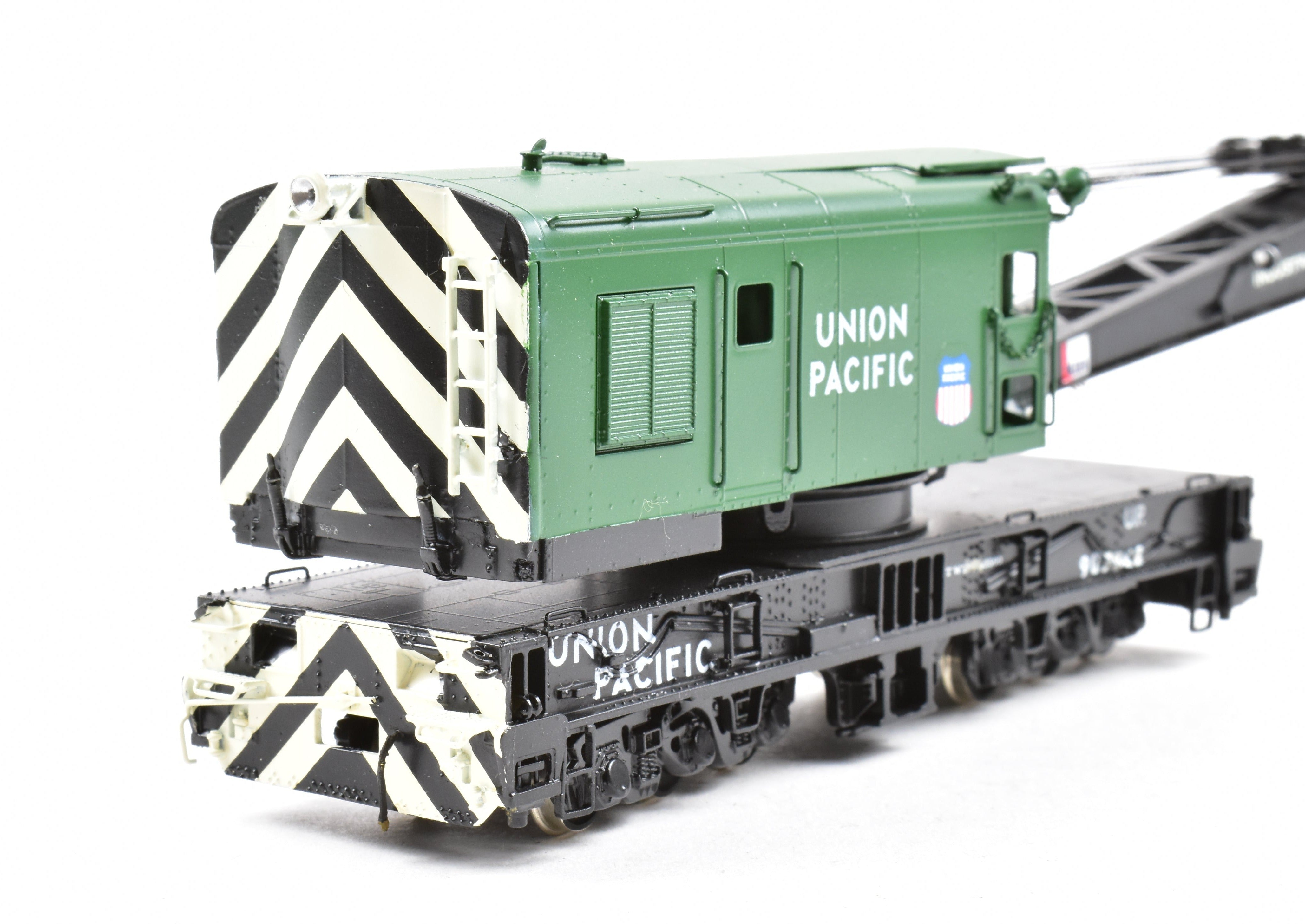 HO Brass OMI Union Pacific 200-Ton Crane Custom Painted by Overland Models