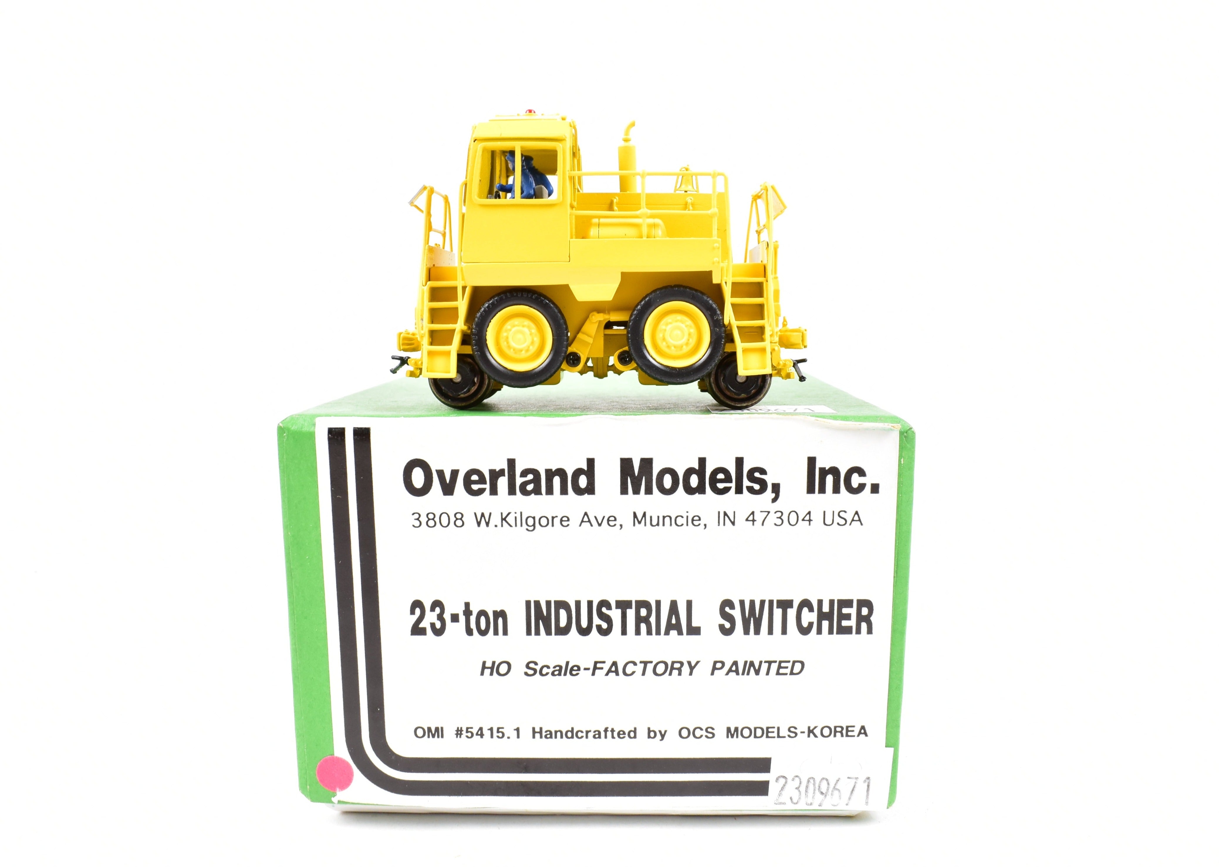 HO Scale Brass 23-Ton Industrial Switcher by OMI - Factory Painted