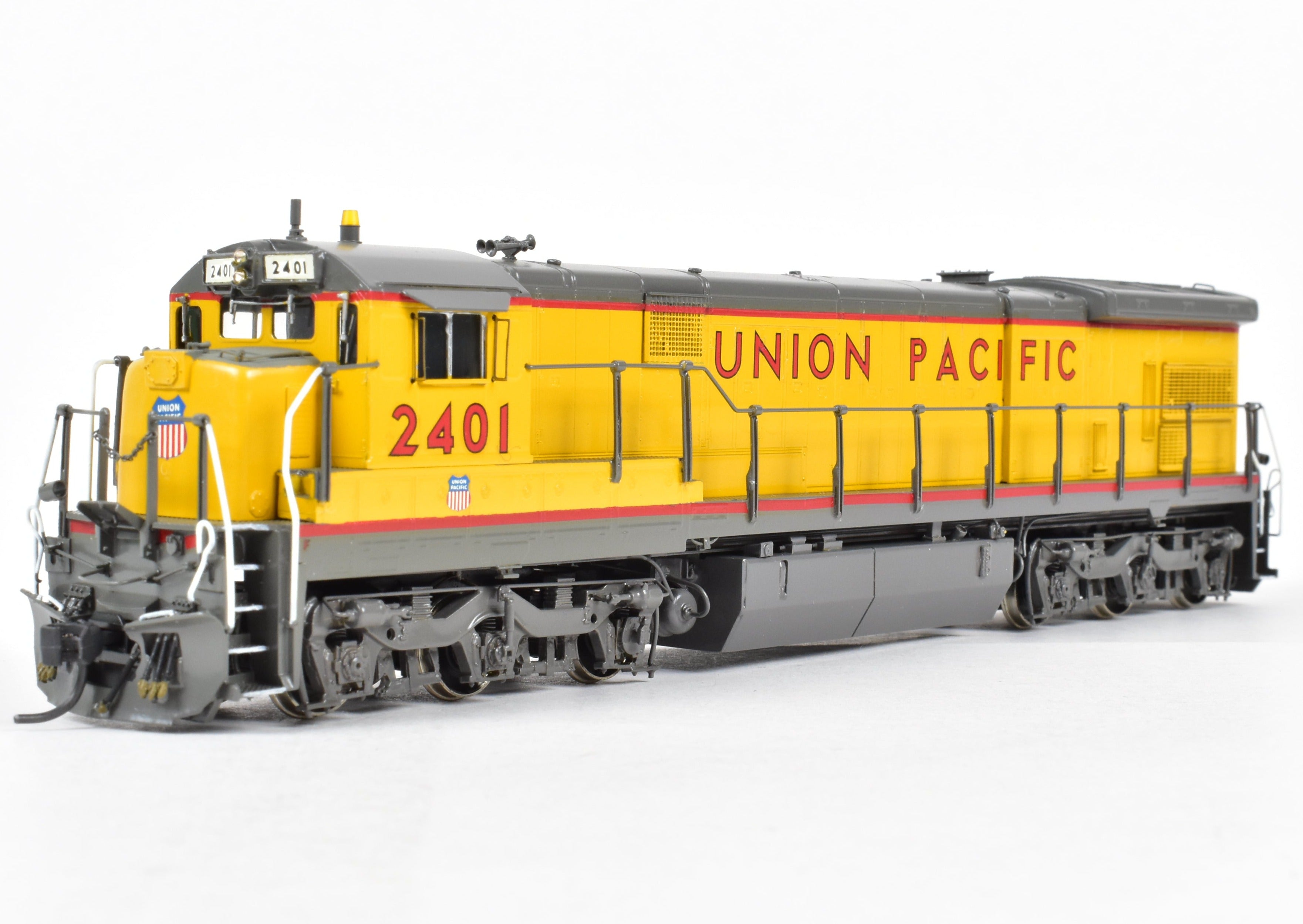 HO Brass OMI Union Pacific GE C30 - 7 FP 1990s Era Factory - Painted No. 2401 Model