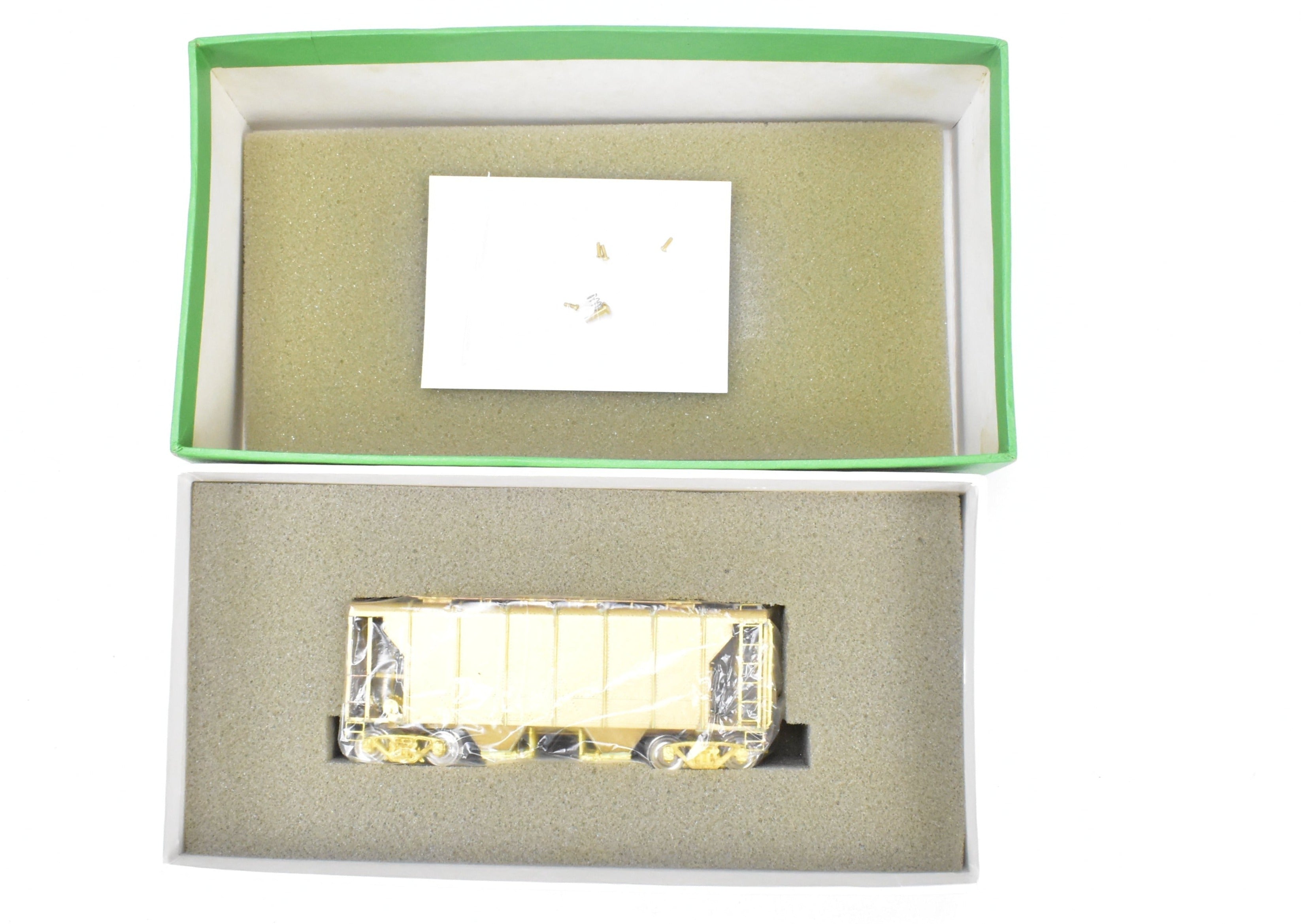 HO Brass OMI B&O N-34 Covered Hopper Wagon with Working Hatches