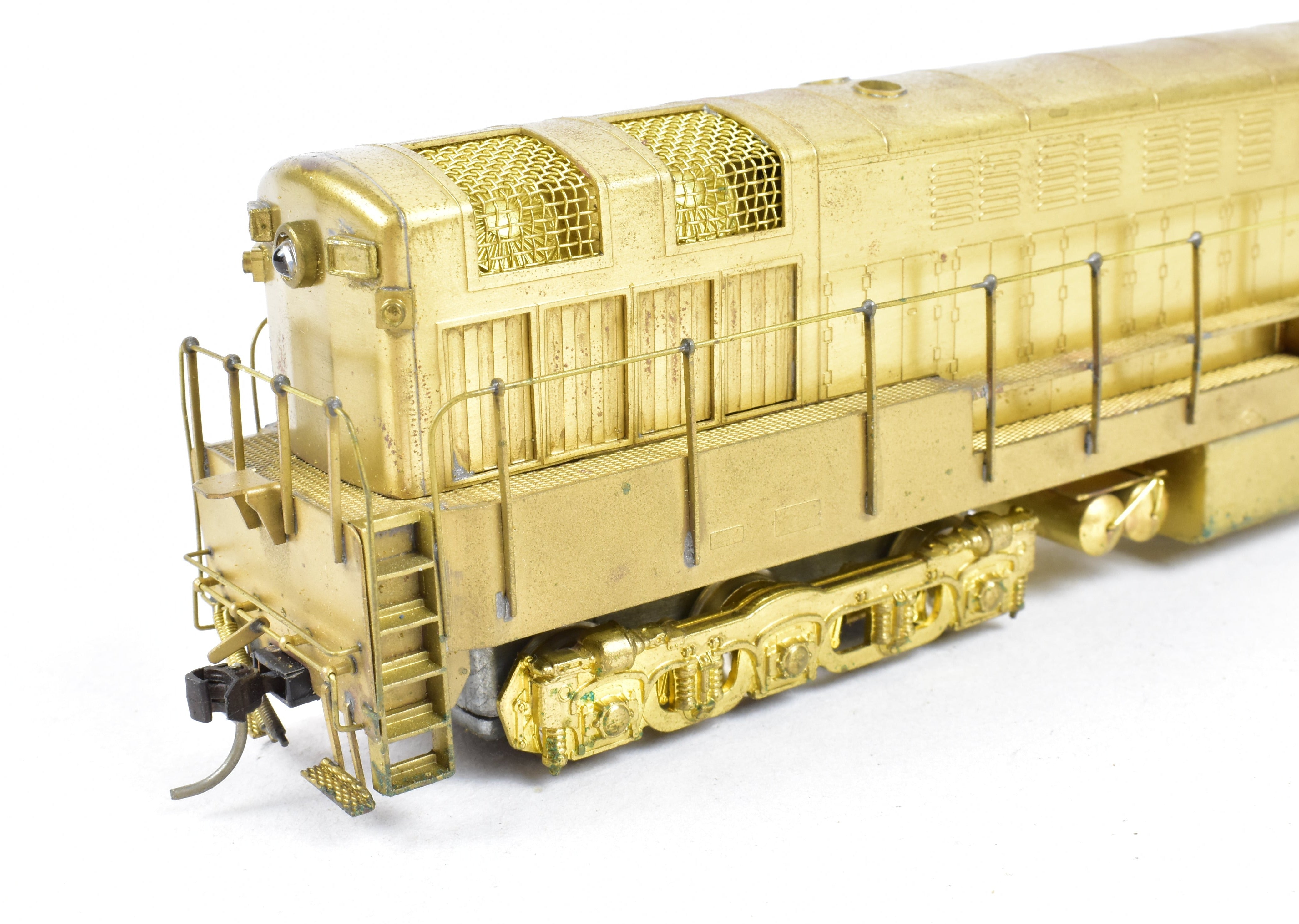 1969 HO Brass Red Ball Fairbanks Morse FM H - 24 - 66 Trainmaster Model
