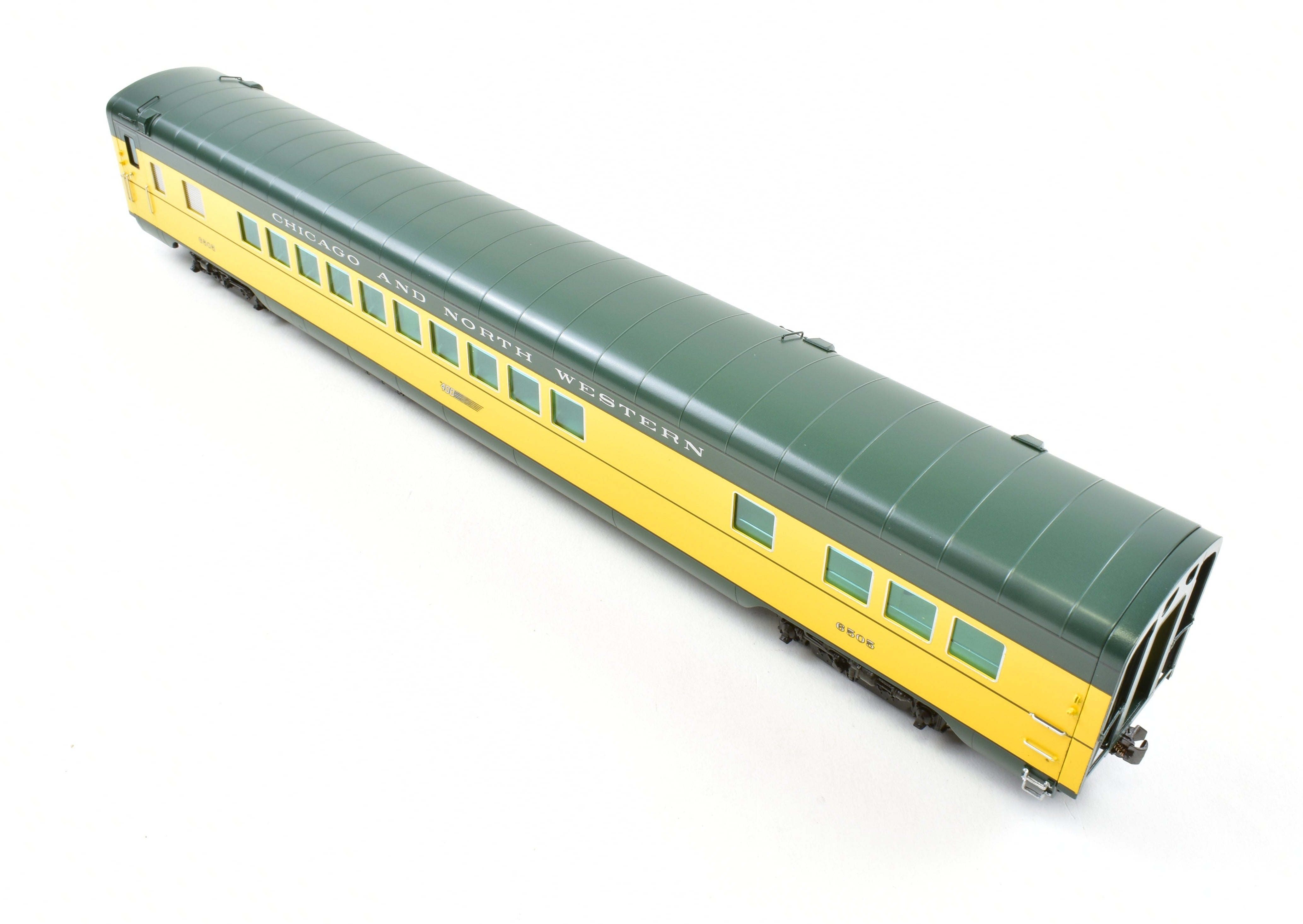 HO Scale Brass Railway Classics C&NW Chicago and North Western 400 22-Seat Parlor Car FP 6505