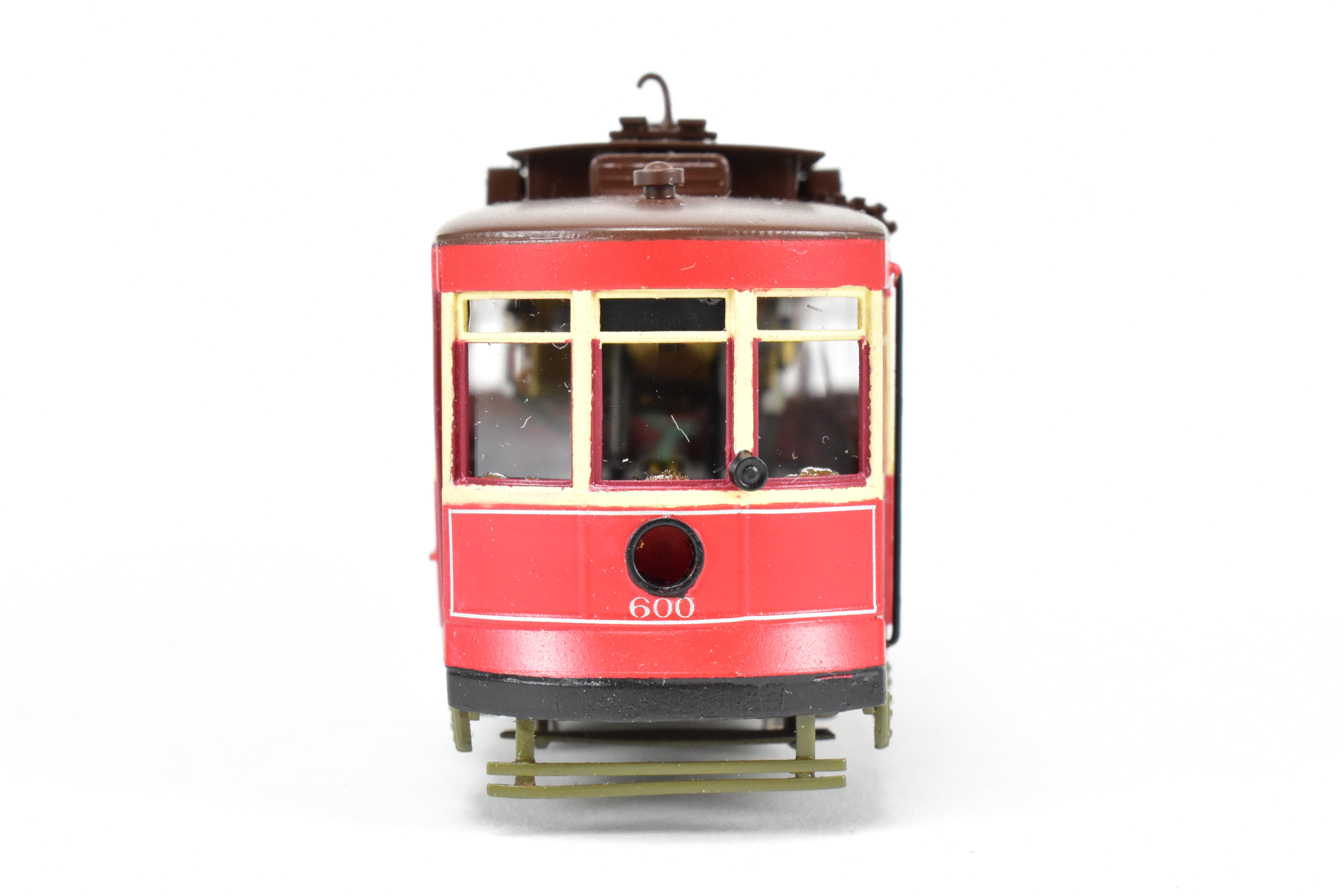 HO Scale Brass Fairfield 343 CSL Chicago Surface Lines Custom Painted Pullman Car No. 600 in REBOXX