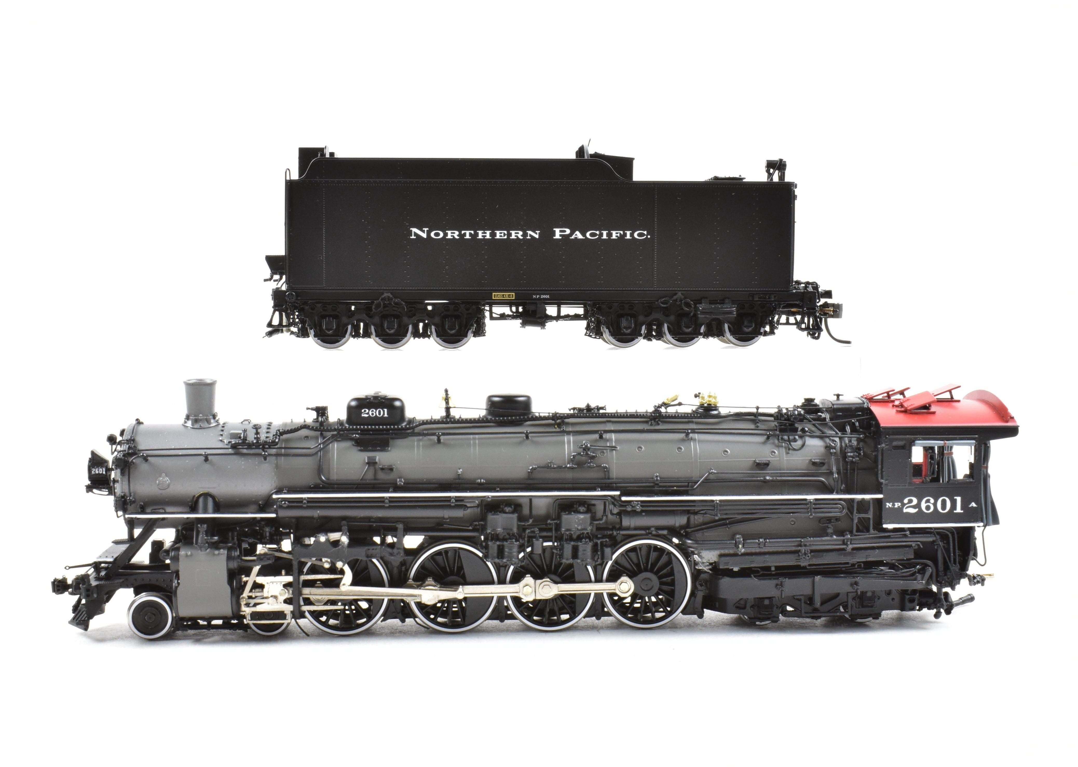 HO Brass W&R Enterprises NP Northern Pacific 4-8-4 Class A V1A FP #2601 Engine