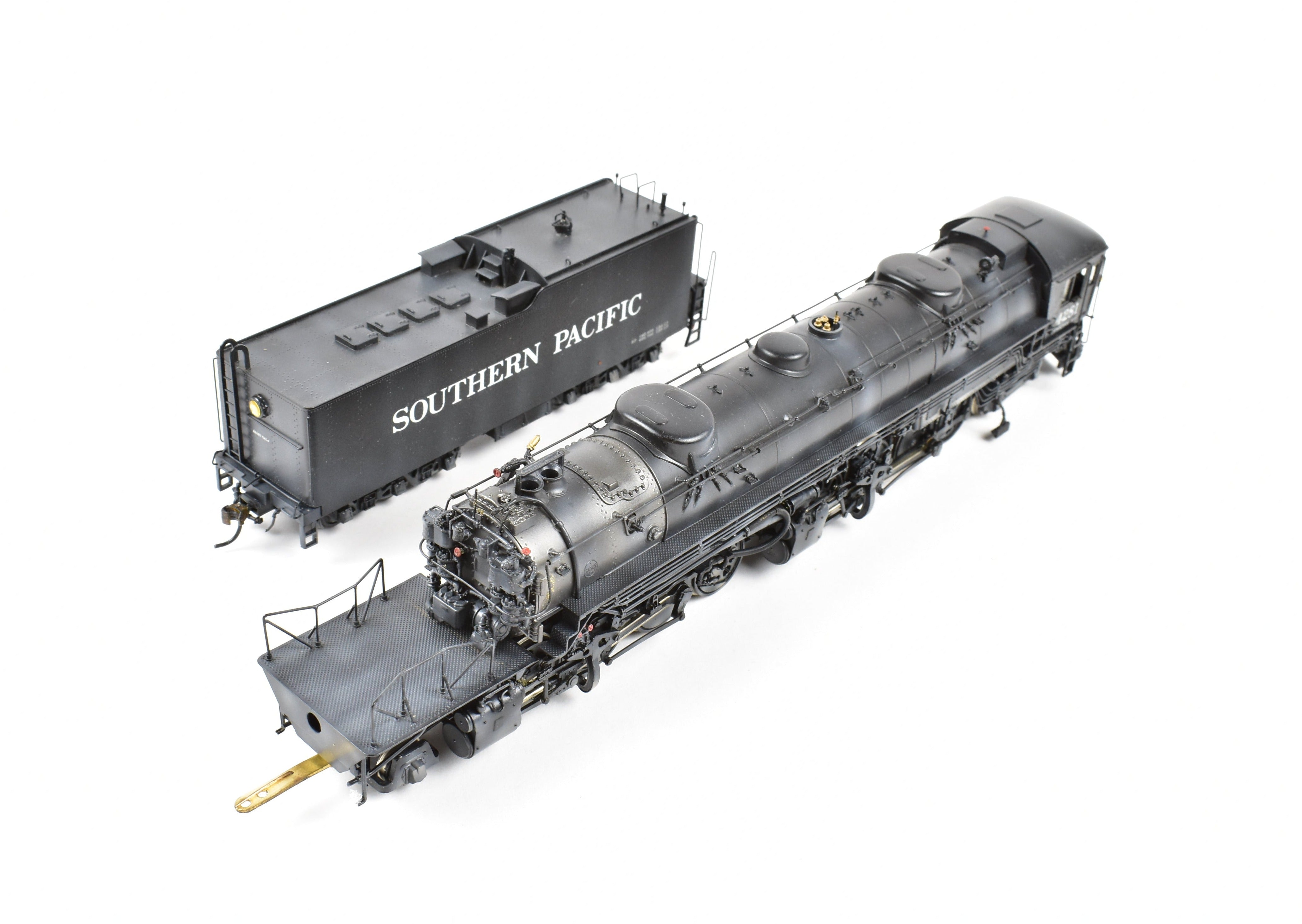 HO Brass Westside Model Co. SP AC - 12 4 - 8 - 8 - 2 Cab Forward Pro - Painted No. 4281 w/ Light Wear