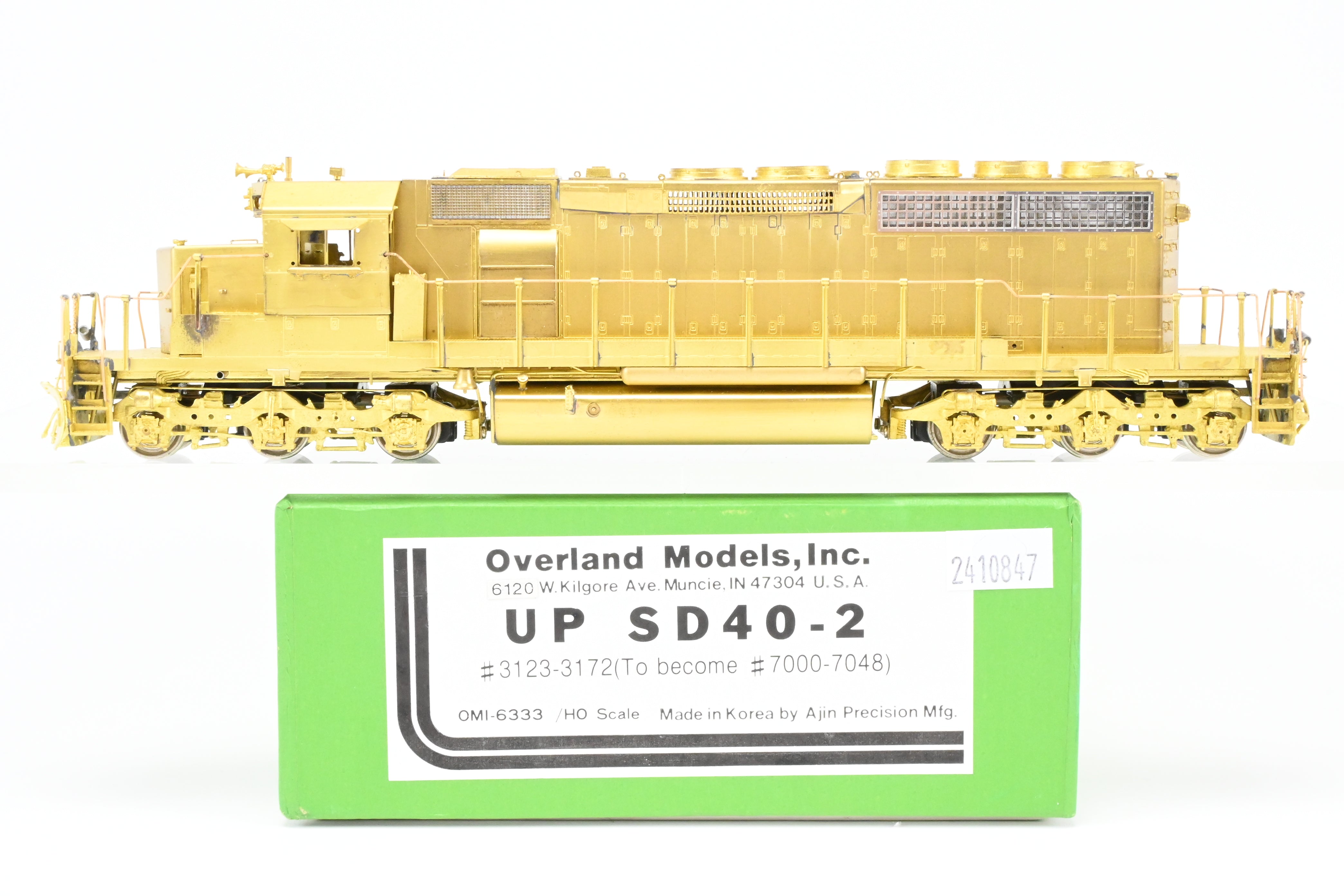 HO Brass OMI - Overland Models Inc. Union Pacific EMD SD40-2 #3123 - 3172 Brand New