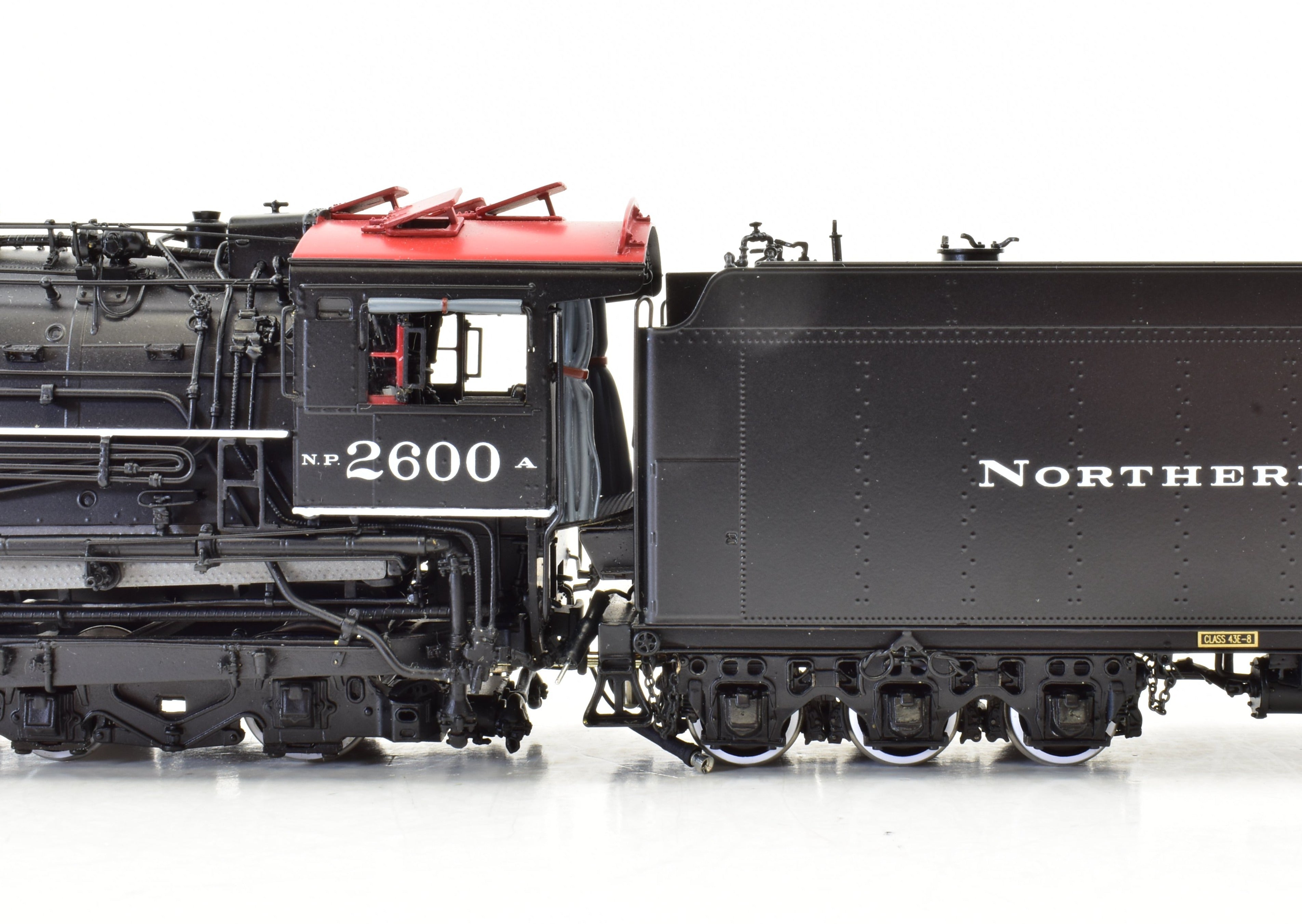 HO Brass W&R Enterprises NP Northern Pacific Class A 4-8-4 V2 FP #2600 Model