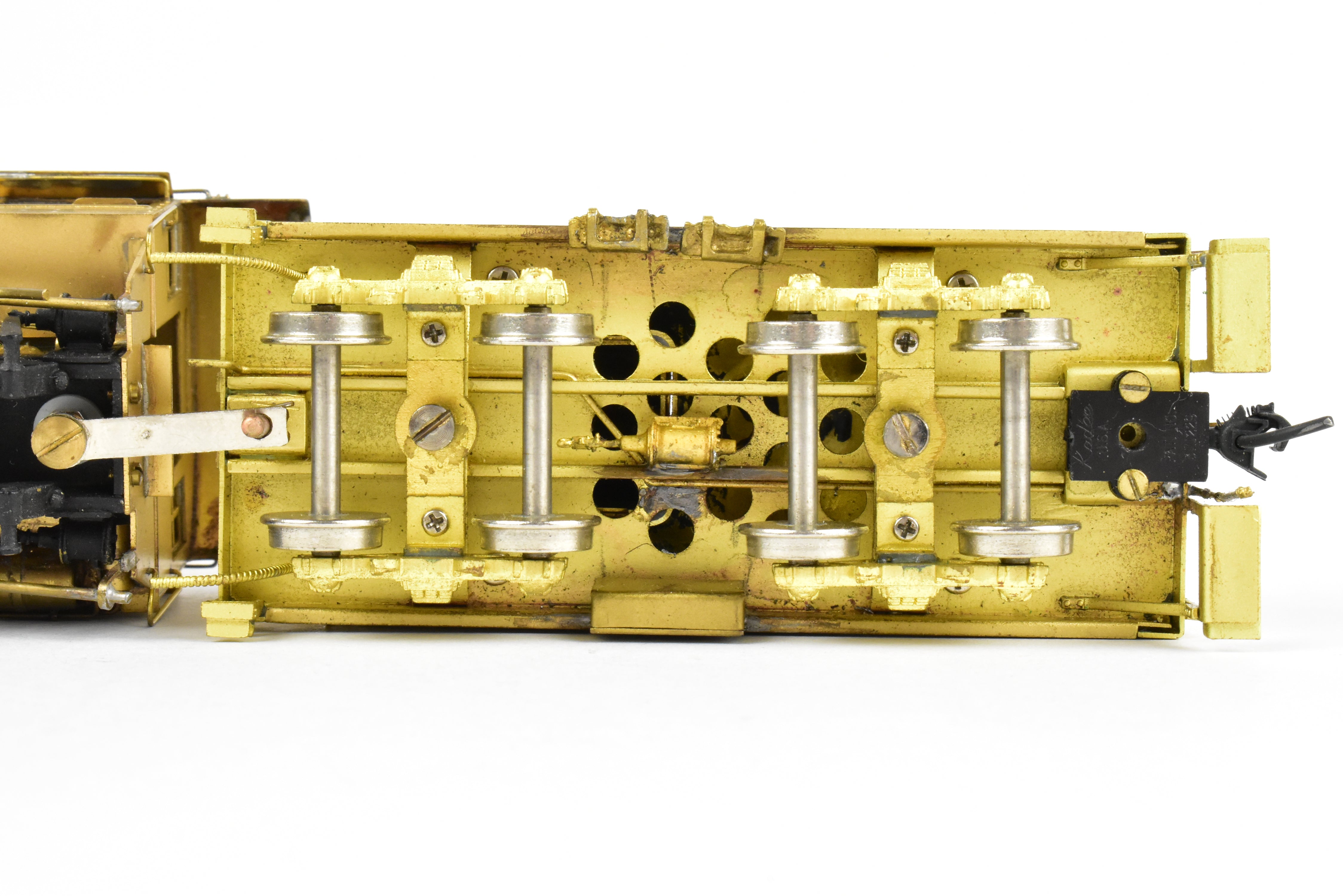 Custom HO Scale Brass Missouri Pacific 0-6-0 No. 9520 Locomotive Model Scratch Built by Joe G. Collias - One of a Kind!