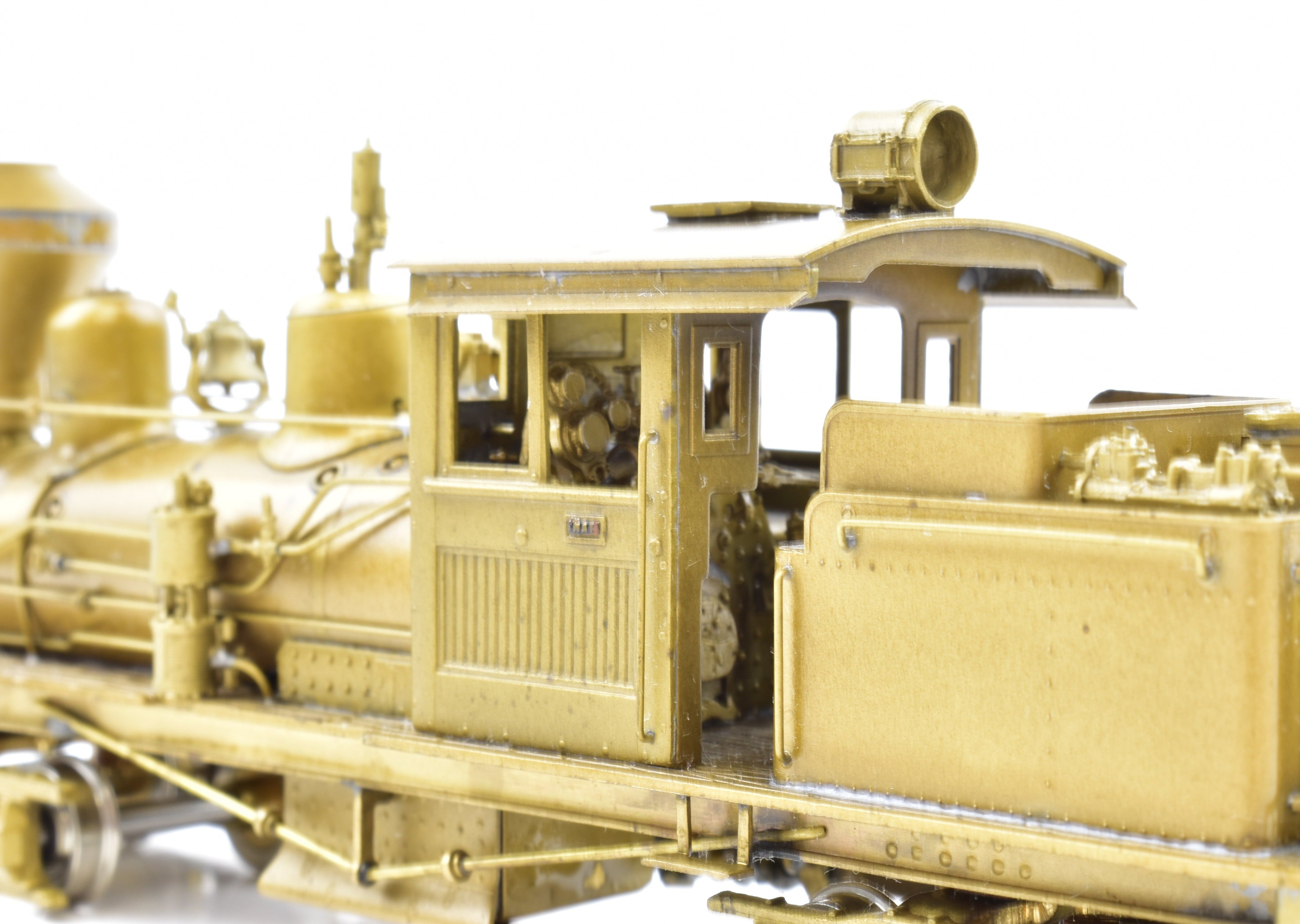 HO Scale Brass PFM - United Hillcrest - Osbourne Railroad 2 - Truck 25 - Ton Shay Geared Logging Locomotive Model