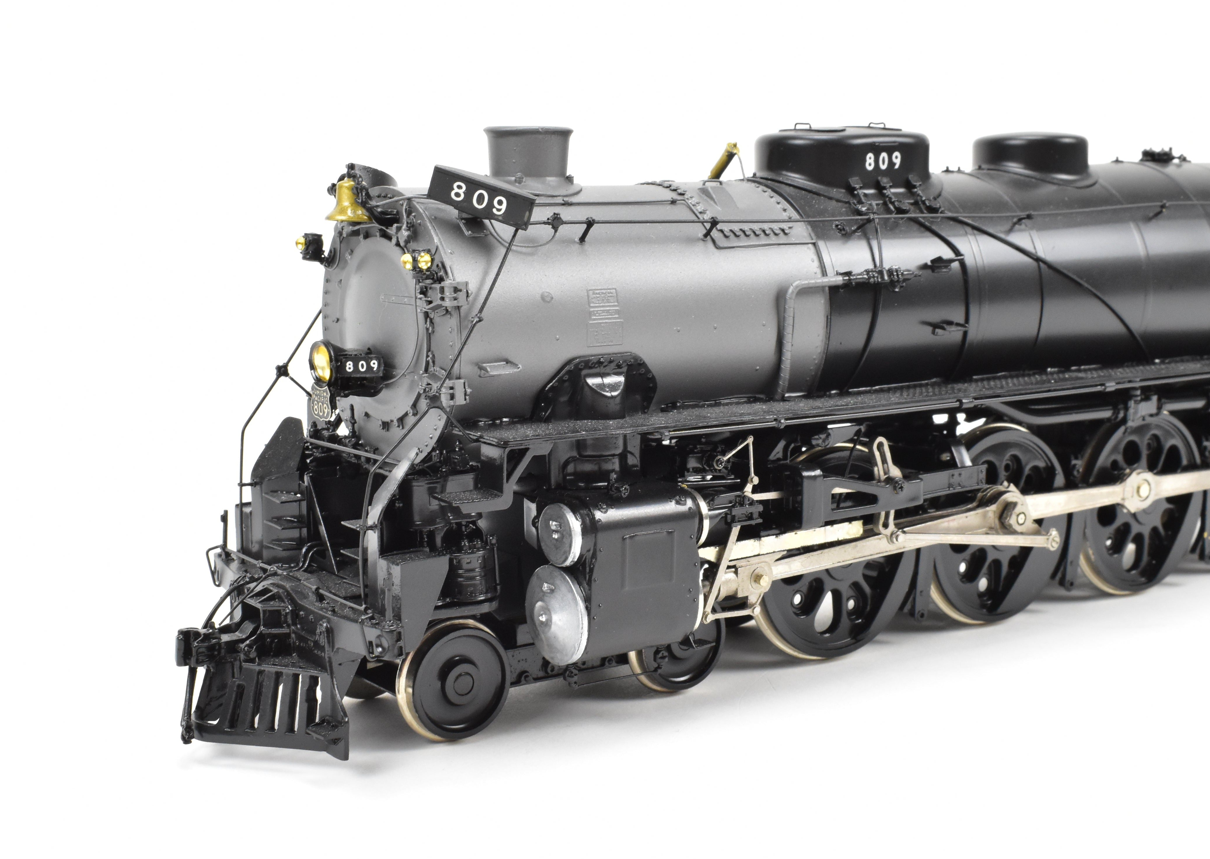 O Scale Brass Model Train - Overland Models, Inc. Union Pacific FEF - 1 4 - 8 - 4 Factory Painted Locomotive No. 809 As - Delivered