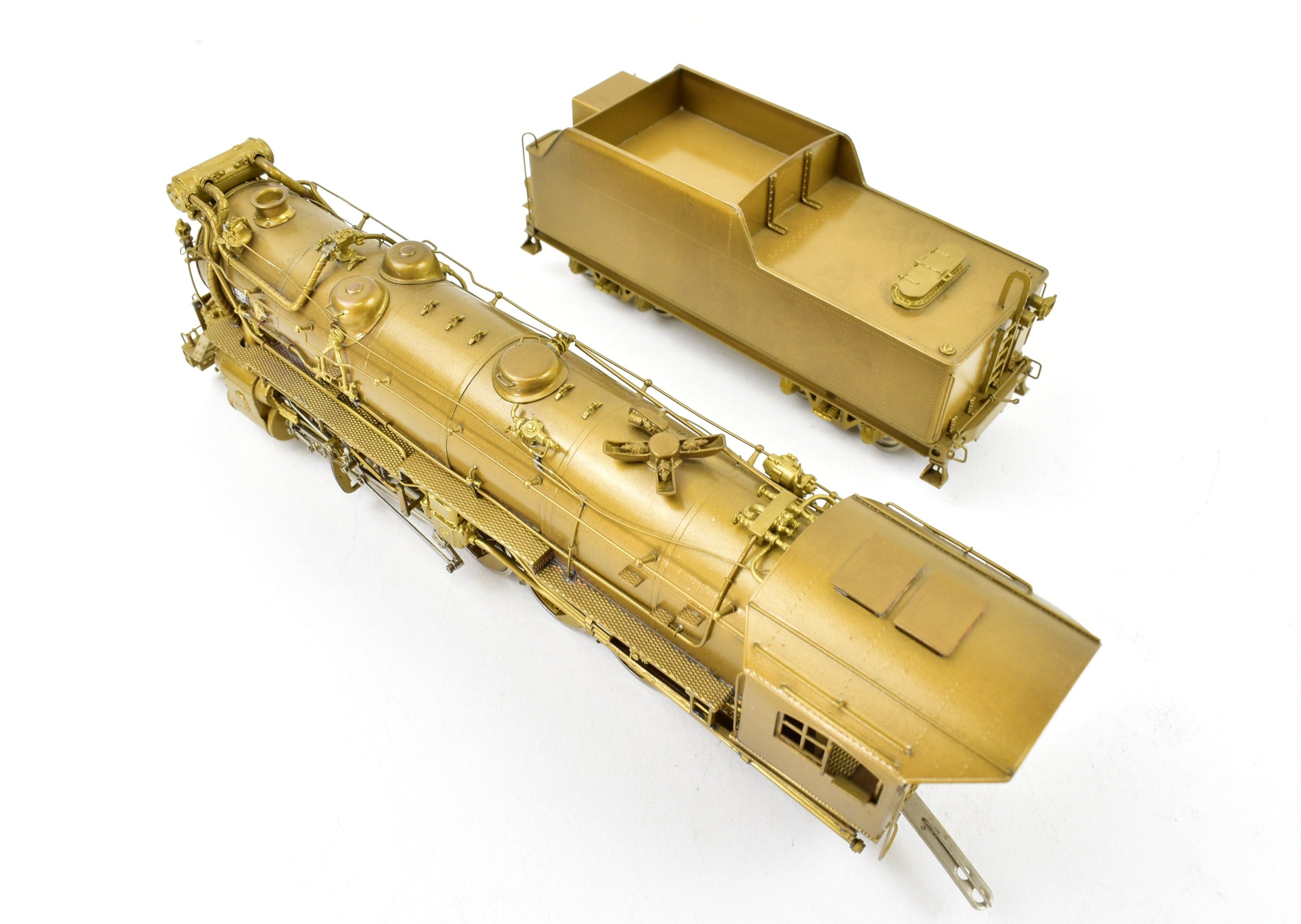 High - Quality HO Scale Custom Brass Model Train: New Haven Class L - 1 2 - 10 - 2 by NJ Custom Brass