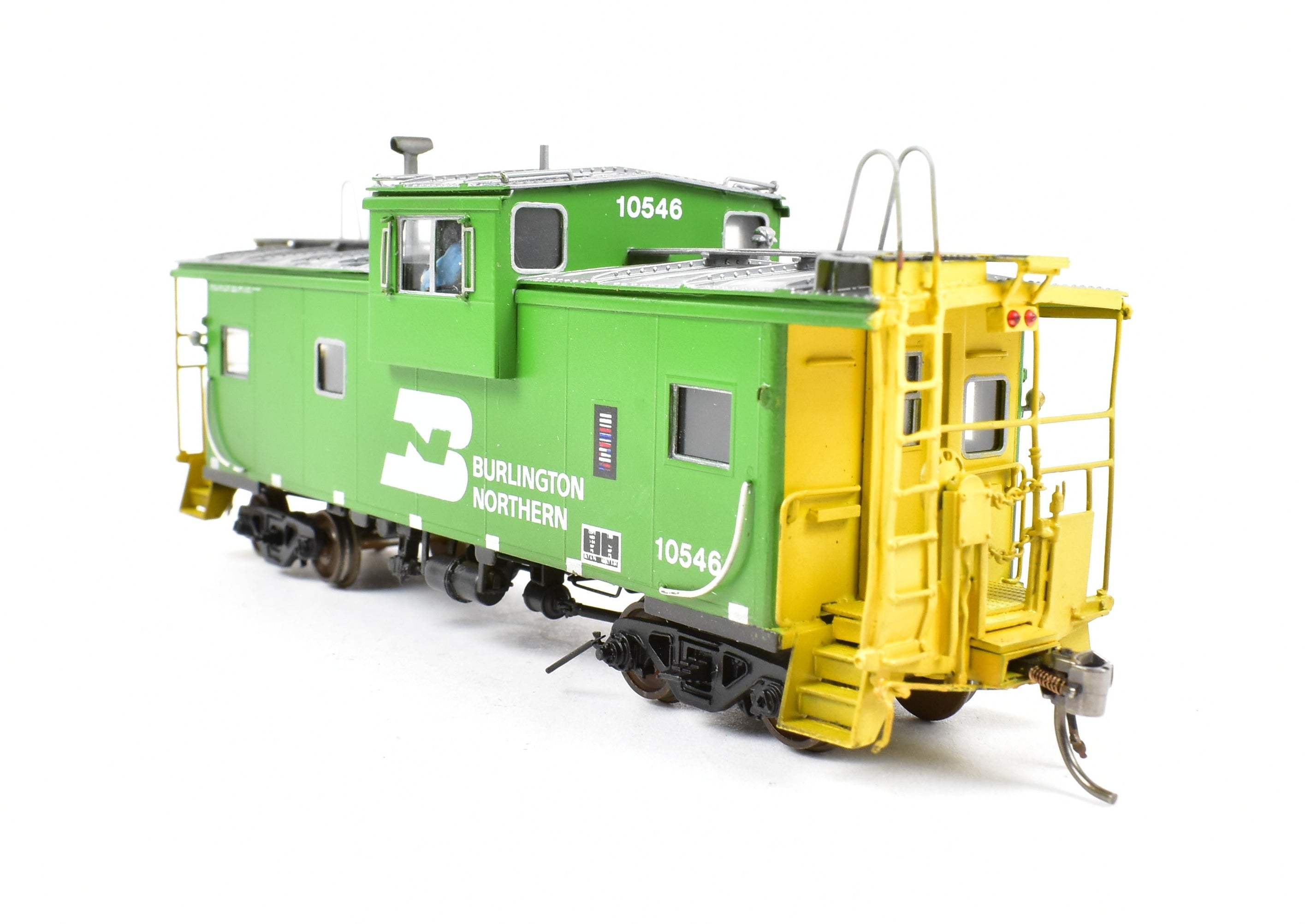 HO Scale Brass OMI Burlington Northern Caboose #10546 Pro Painted