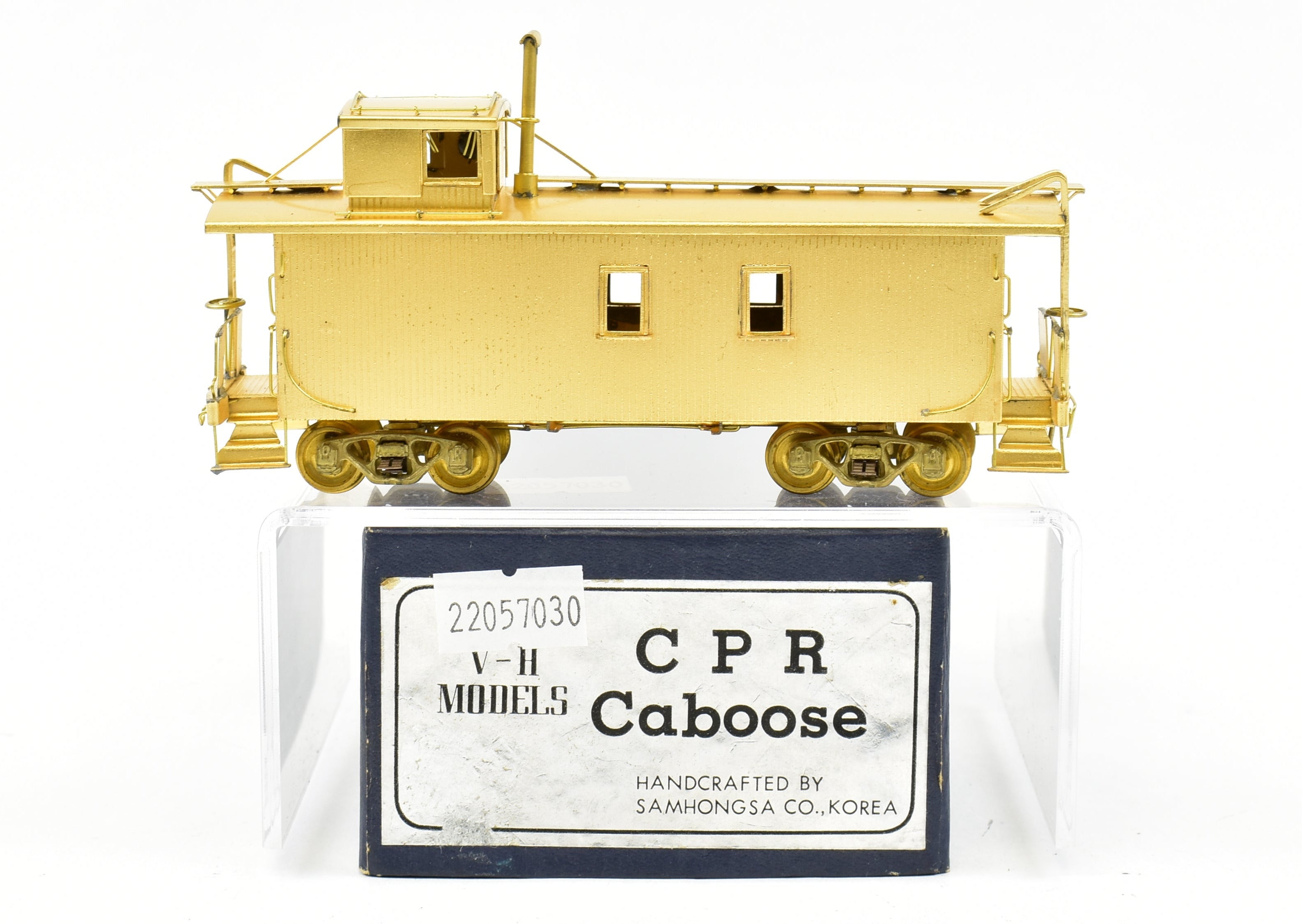 1970s HO Brass Van Hobbies Canadian Pacific Railway Caboose Model