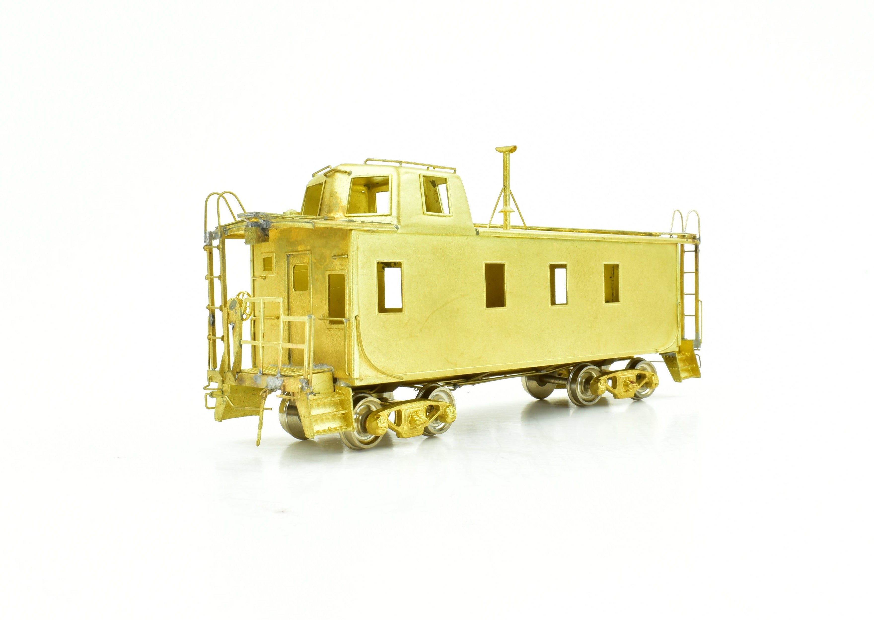 HO Brass CON Oriental Limited CB&Q Burlington Route NE-12 Steel Caboose