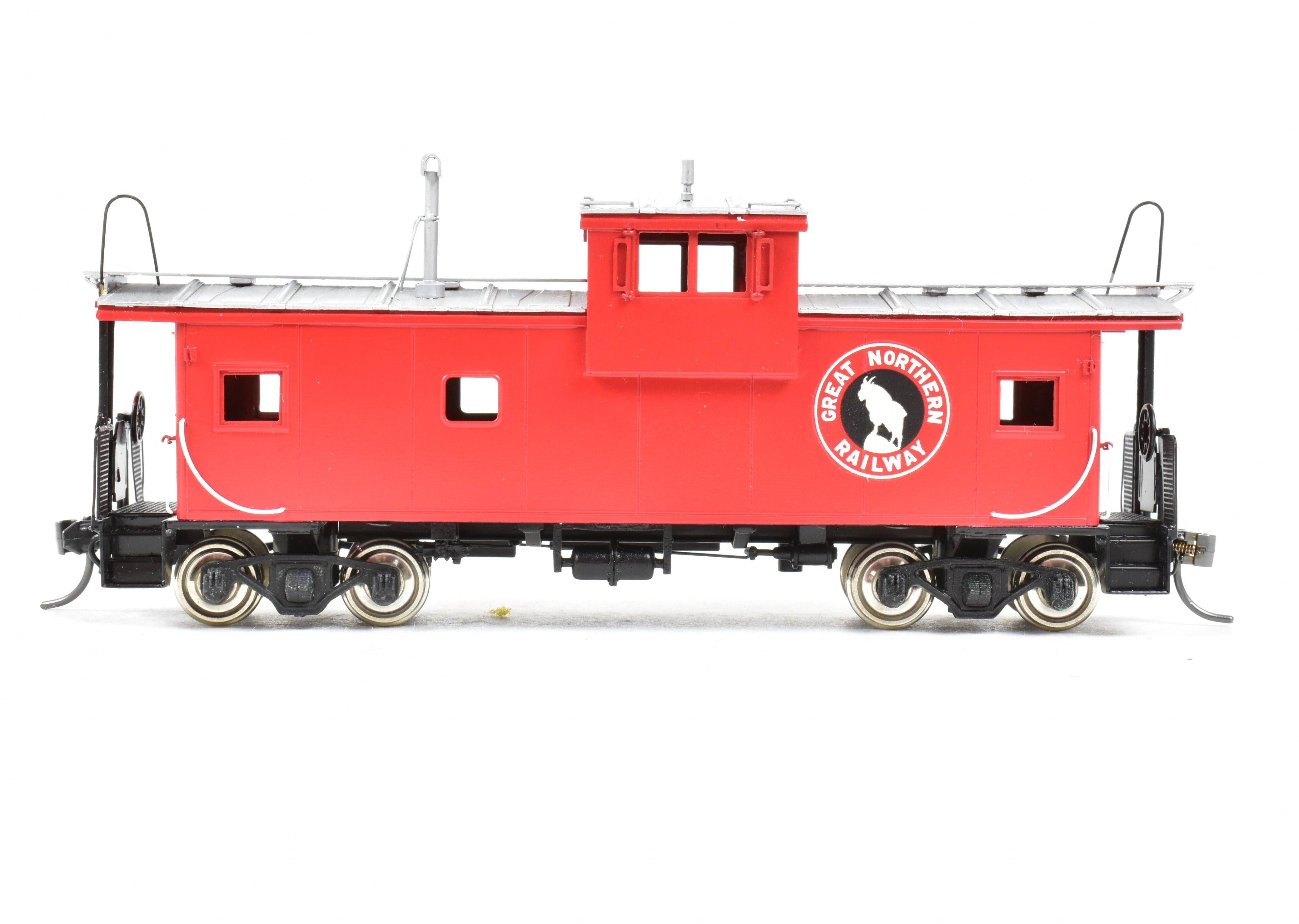 HO Brass Oriental Limited Great Northern X96 - 155 Class FP Caboose Model