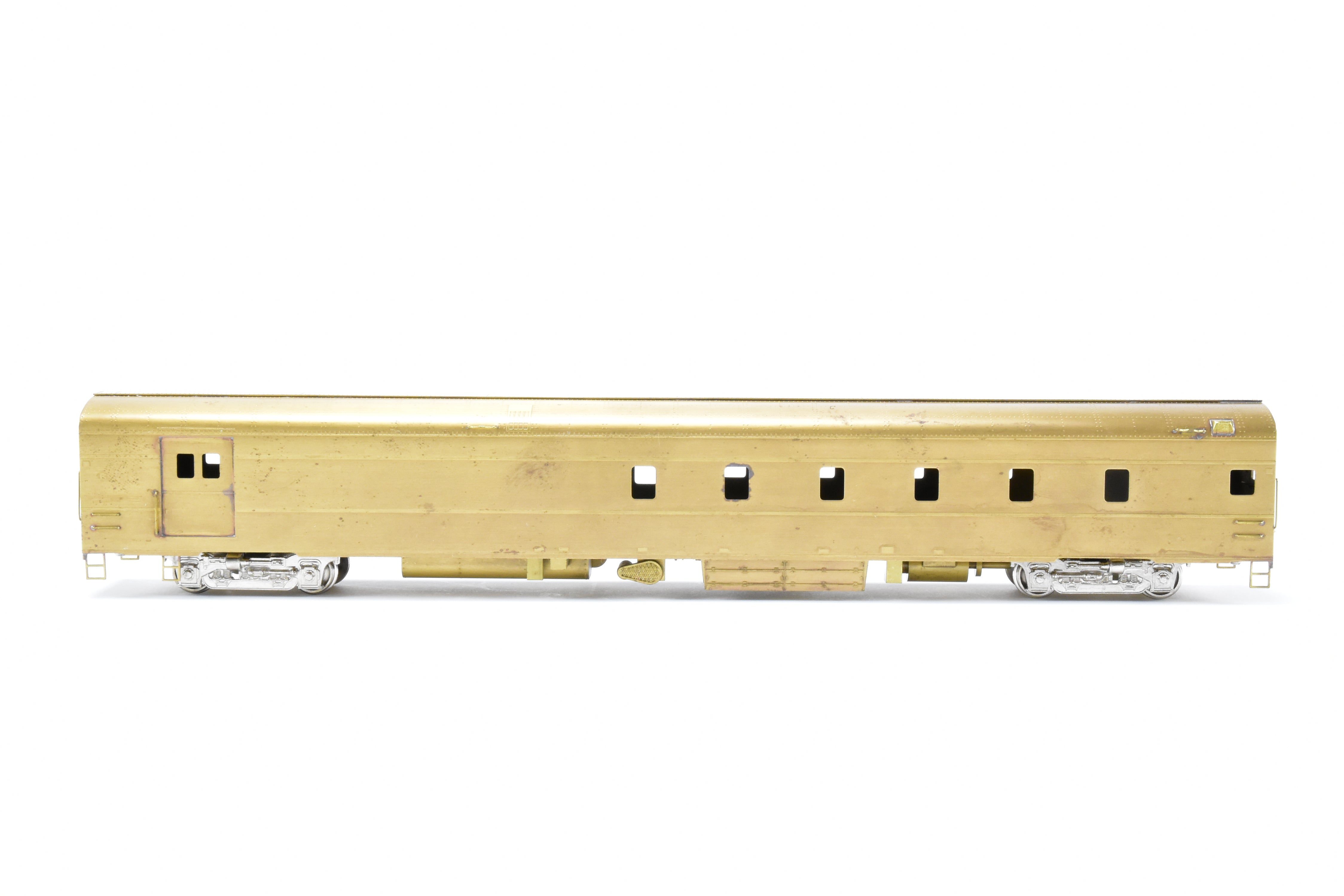 HO Scale Brass Union Pacific #6000 Baggage Dormitory Car Imported by S. Soho & Co., Model Built by Kumata in Japan