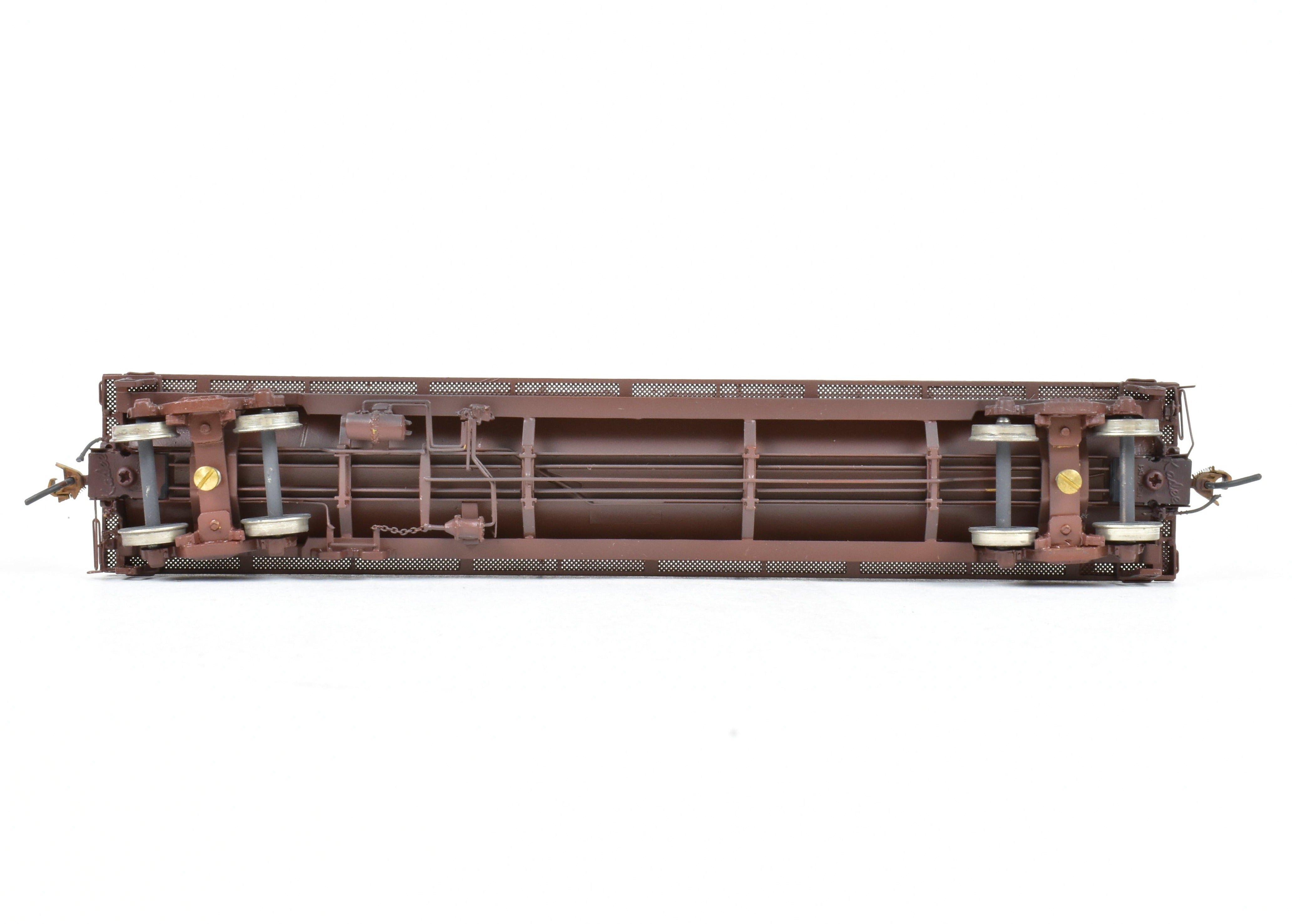 HO Brass OMI Thrall Coil Steel Car Painted for Mopac by Overland Models